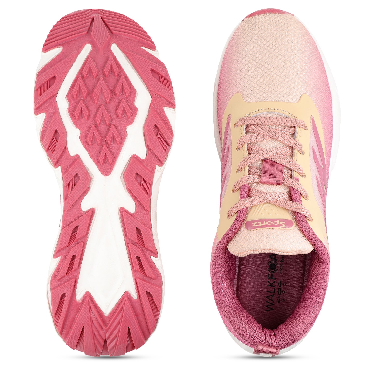 Women's Sports Shoes - SLE21999 Peach