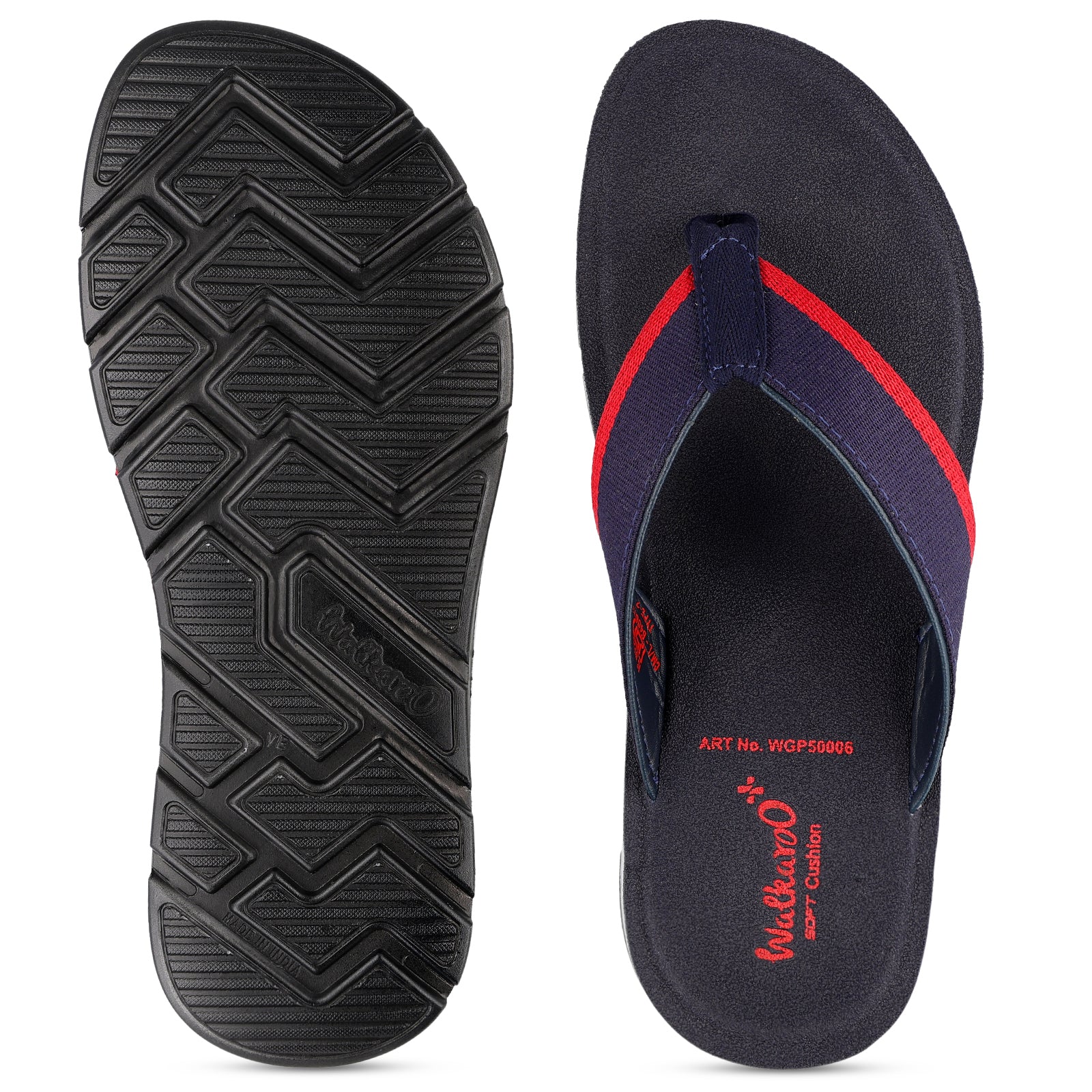 Men's Daily Wear V-Strap Sandals - WGP50006 Blue