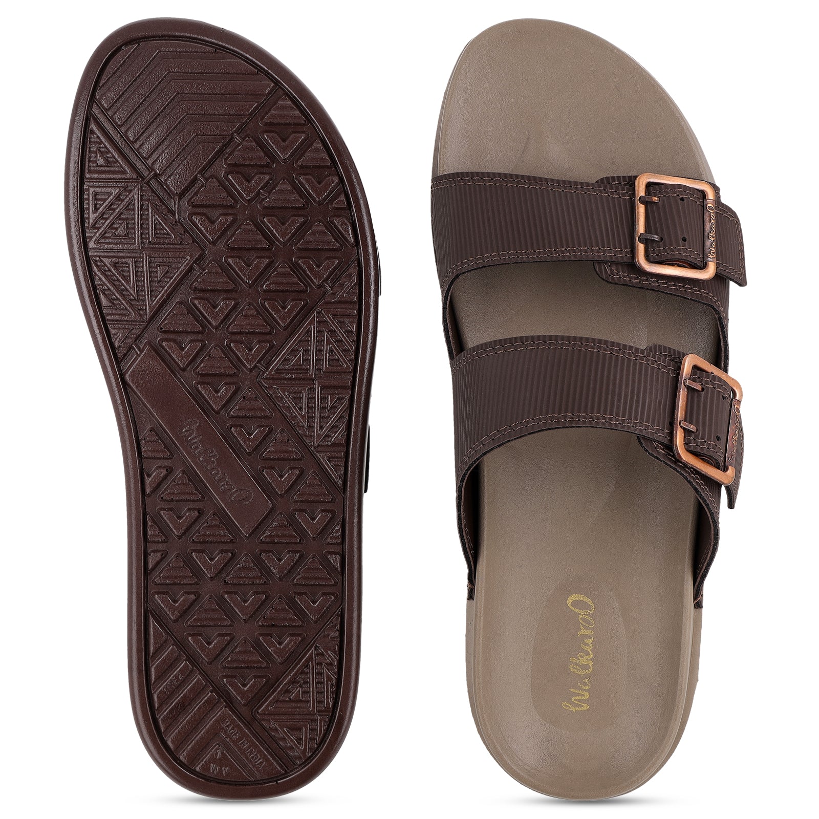 Men's Daily Wear Comfort Sandals - WE1337 Dark Brown