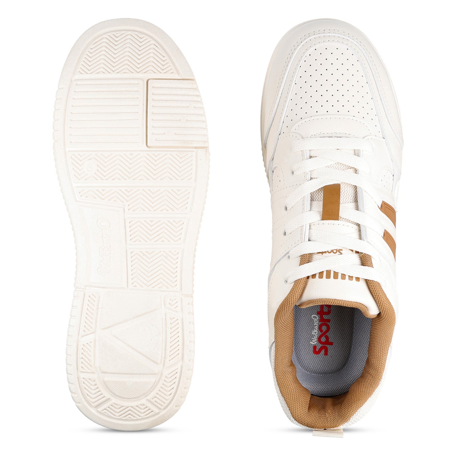 Men's Sports Sneakers - SGE24003 Beige