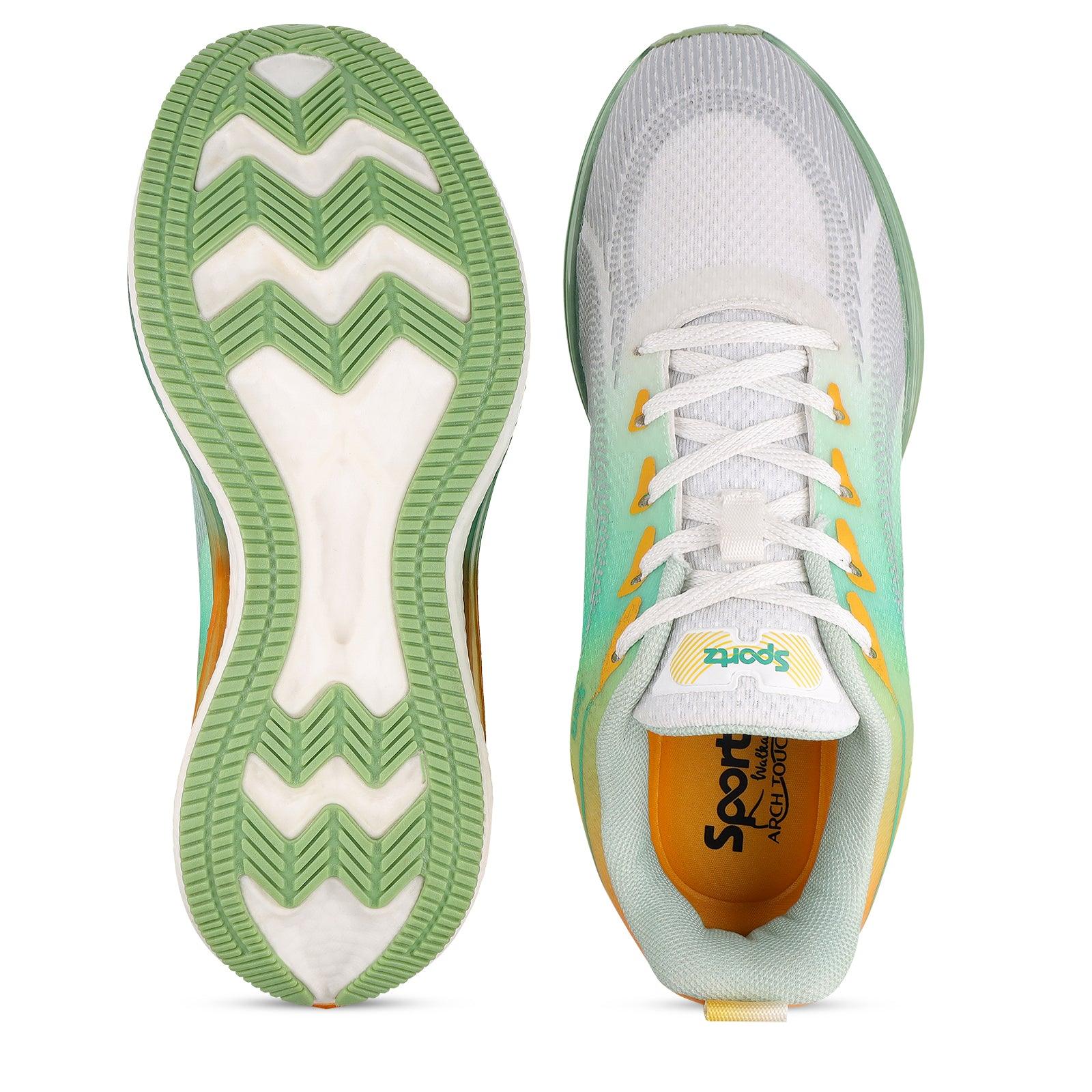 HYFLEX Men's Lace-up Sports Shoes - WS9150 Mustard Green