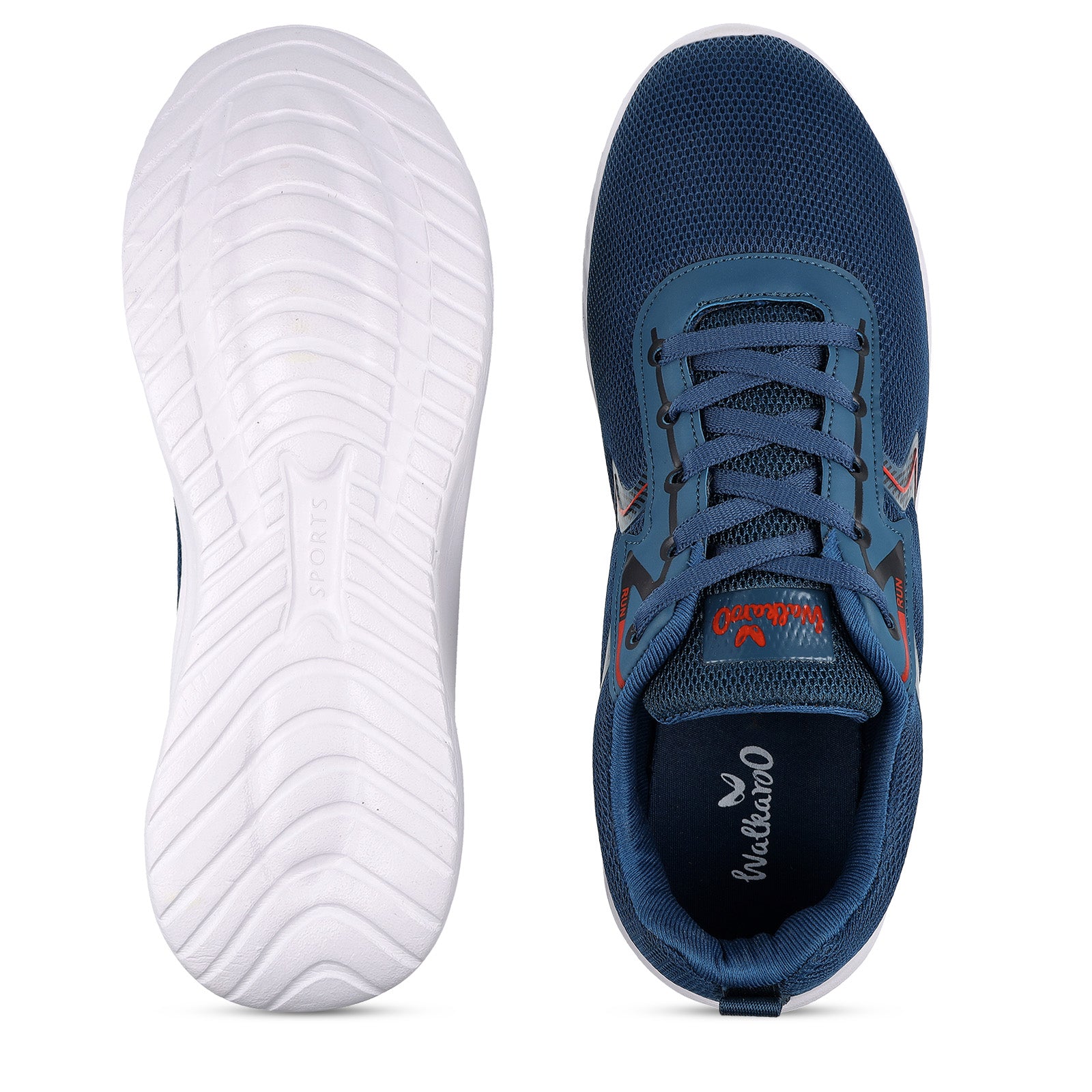 Men's Lace-up Walking Shoes - WS3064 Teal