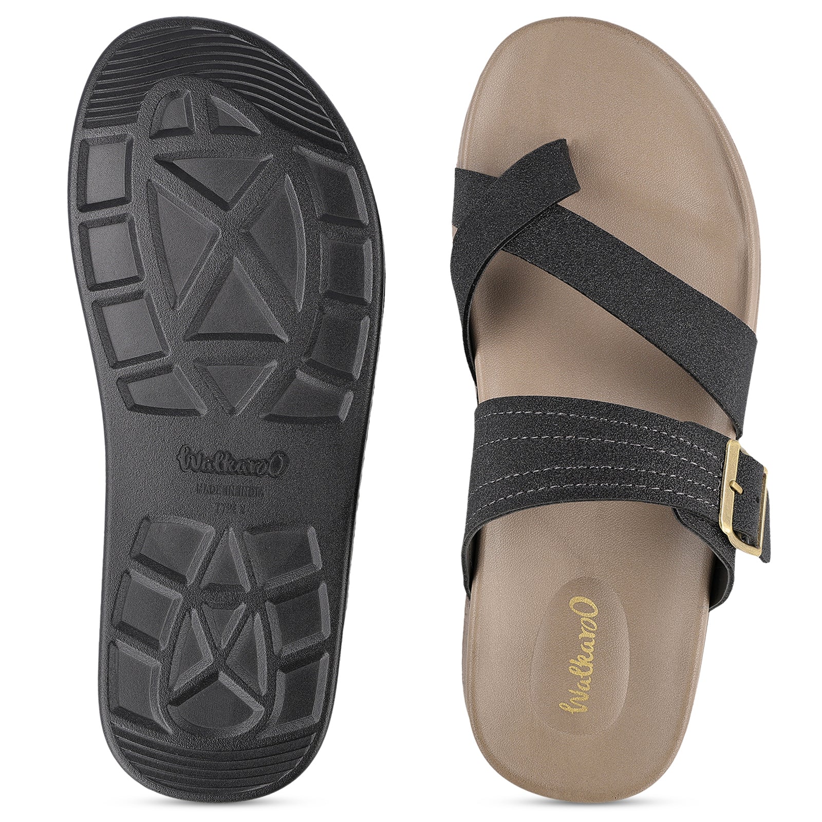 Men's Daily Wear Comfort Sandals - WE1353 Chiku