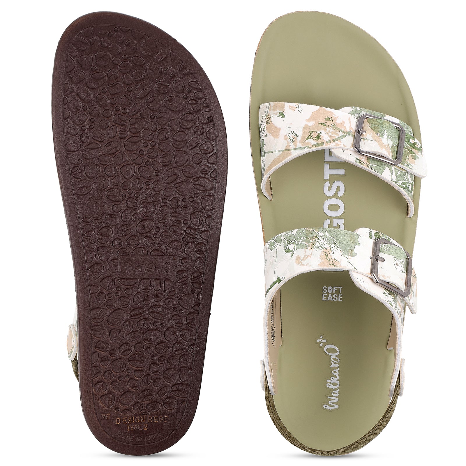 Women's Daily Wear Sandals - WLP77039 Pista
