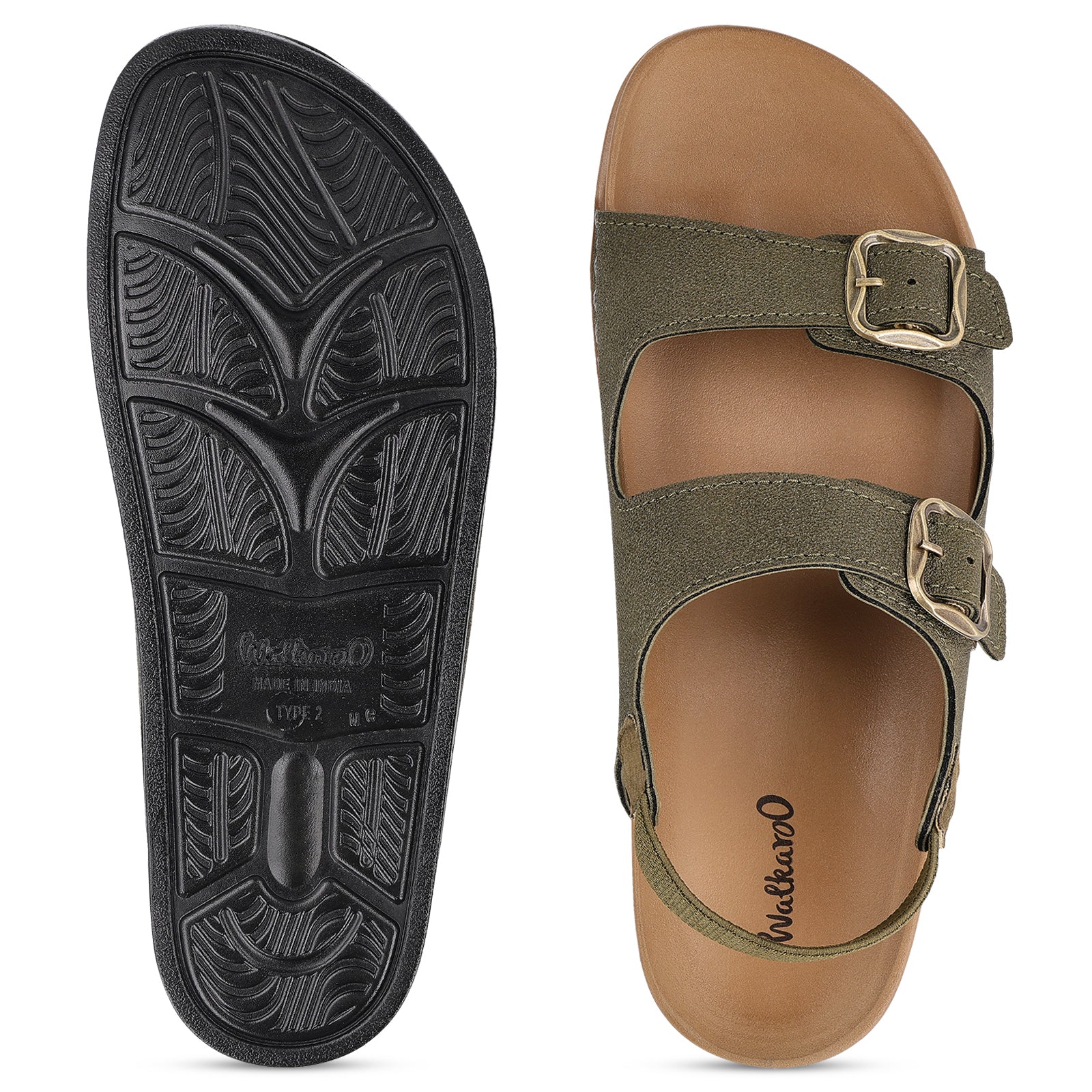 Women's Daily Wear Comfort Sandals - WE2902 Olive