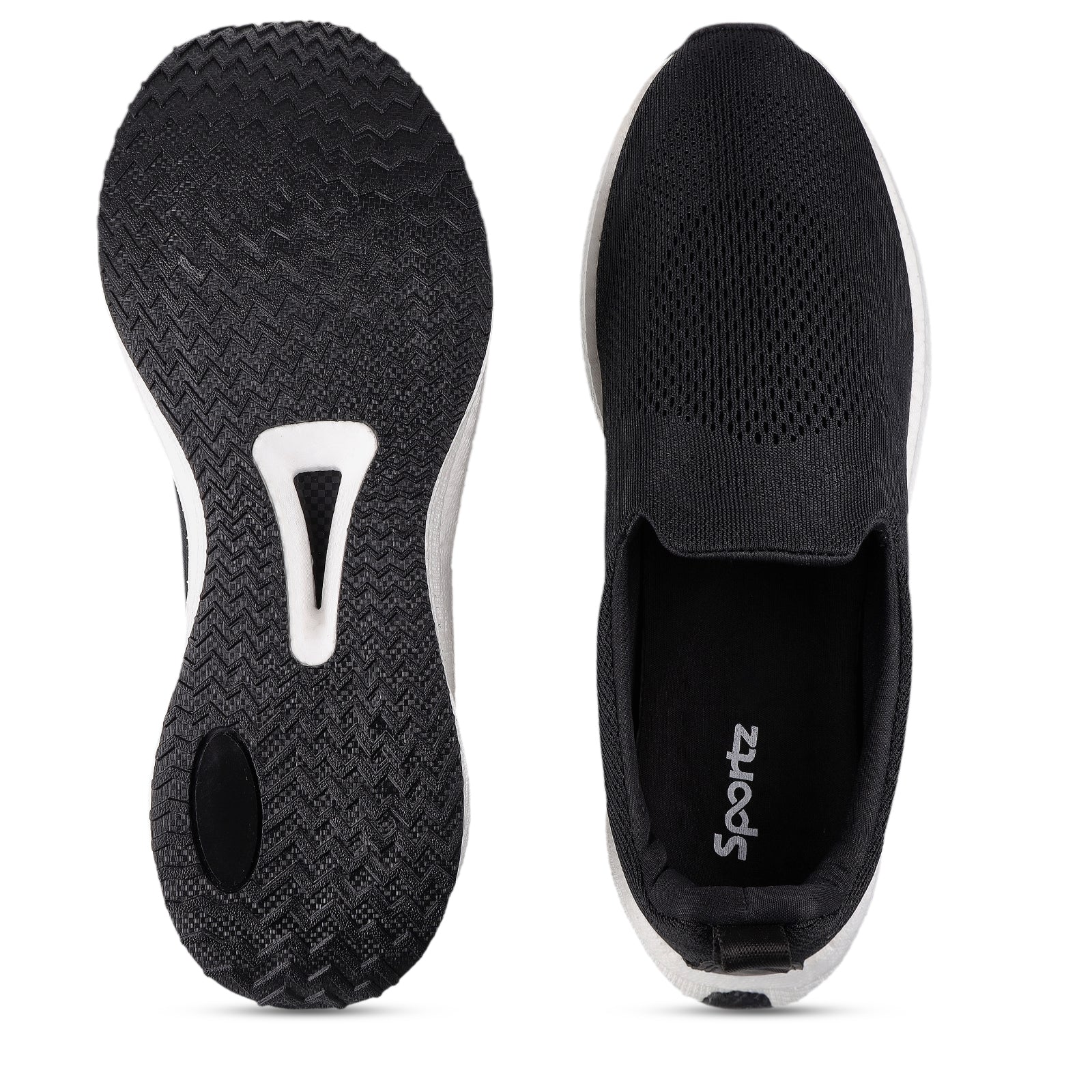 Men's Active Beads Sports Shoes - WS9170 Black