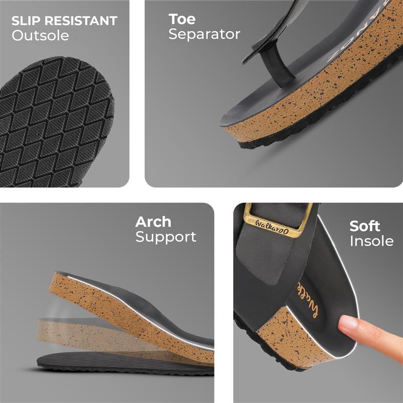 Men's Comfort Sandals - WGE53242 Black