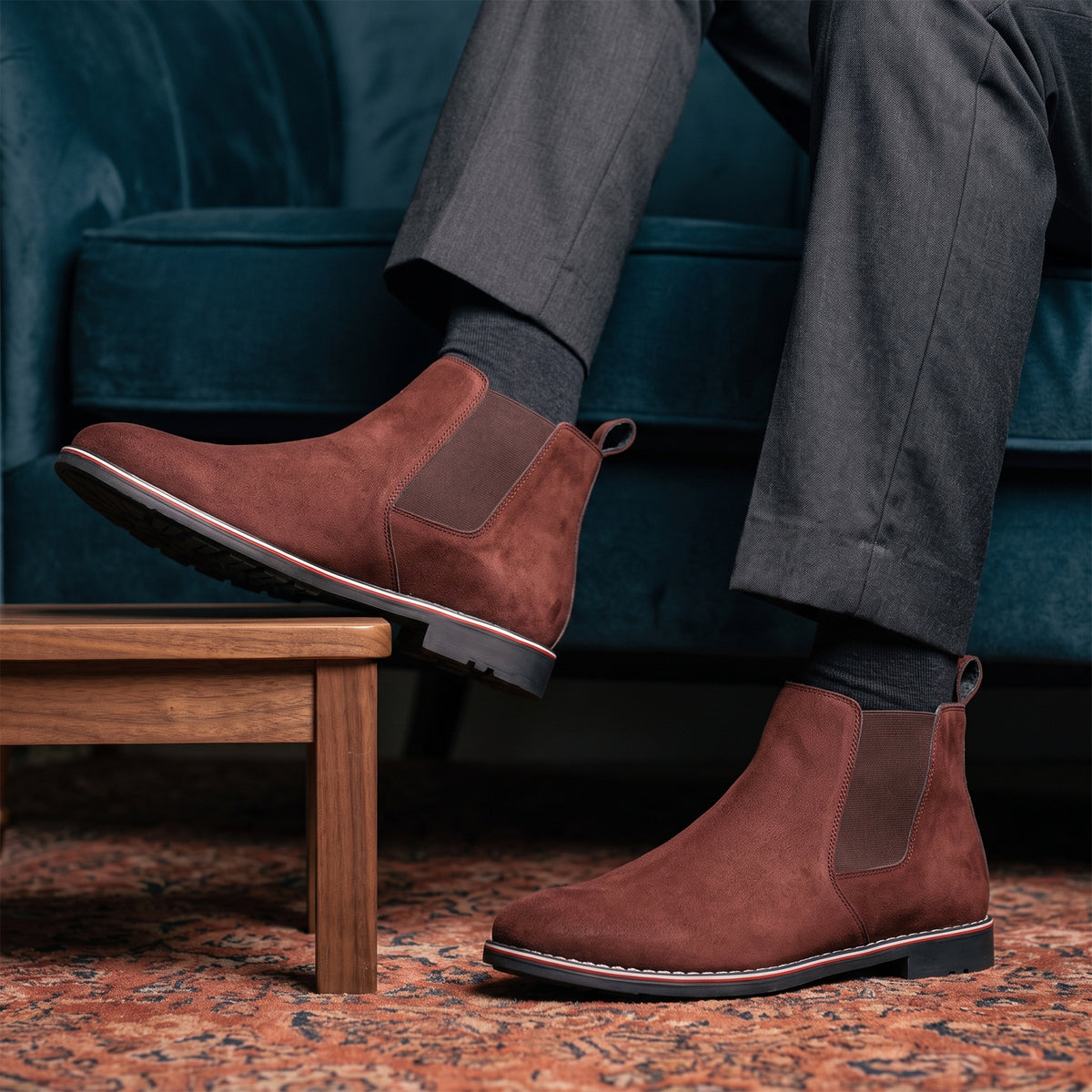 Men's Chelsea Boots - WGP26706 Brown