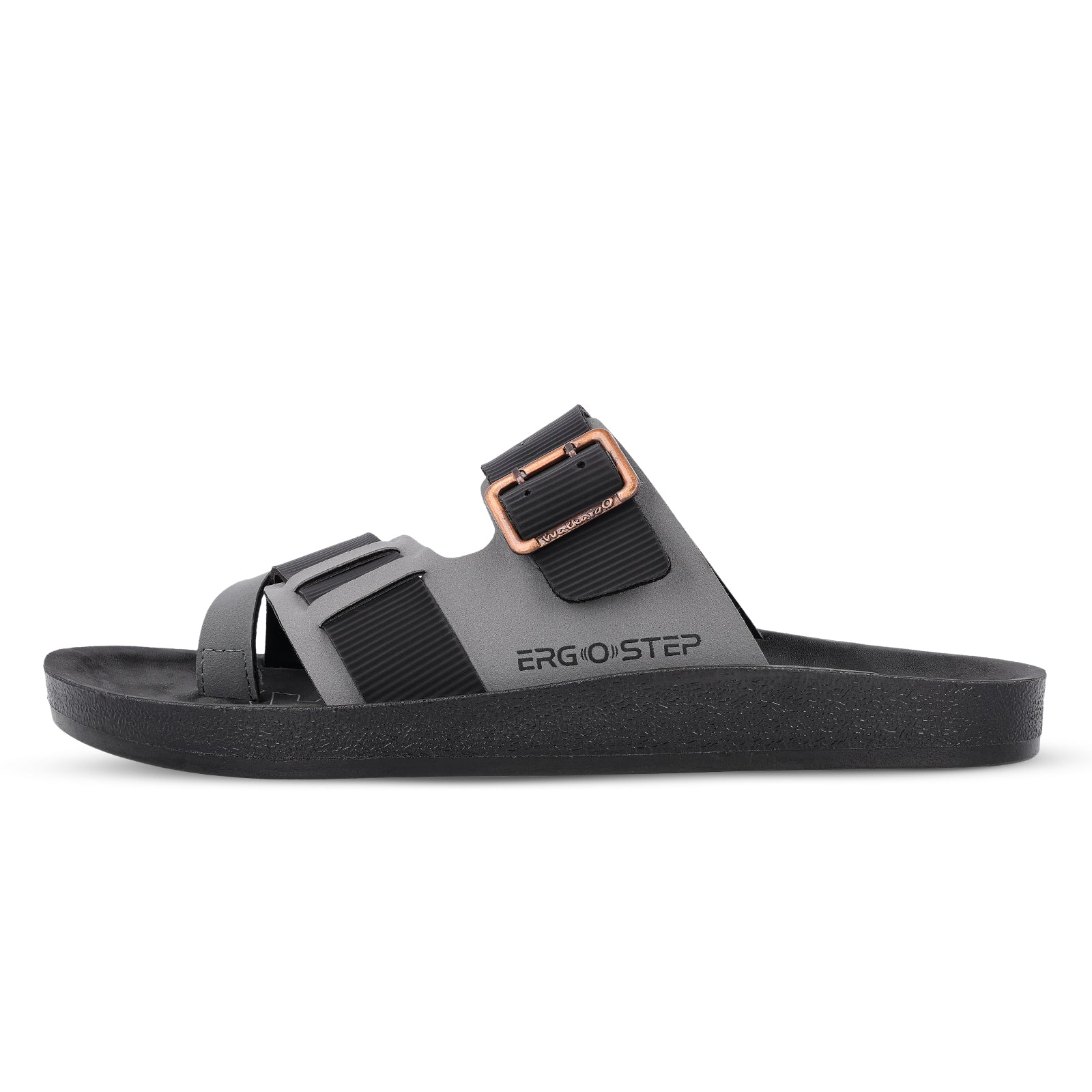 Men's Daily Wear Comfort Sandals - WGR53163 Black Grey