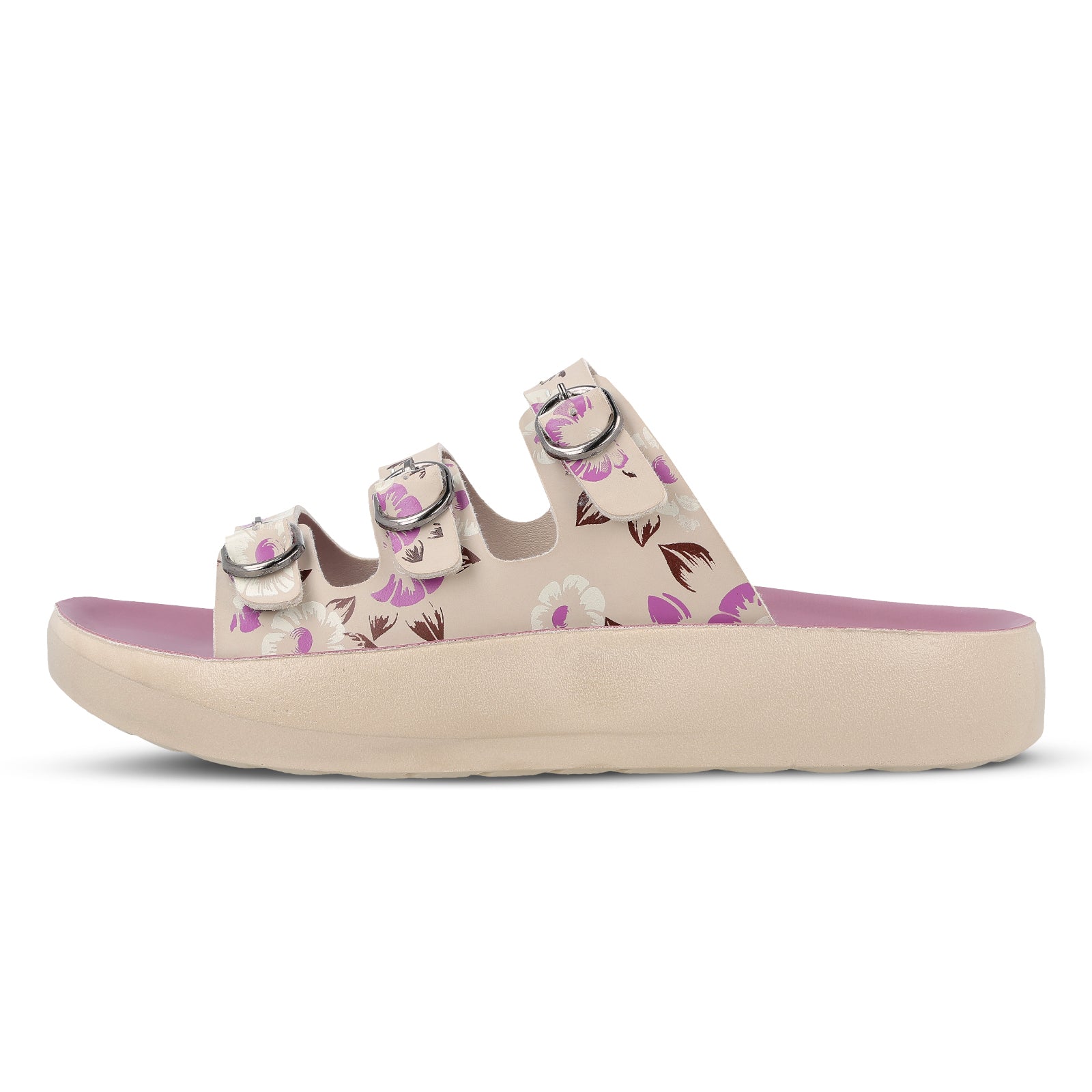 Women's Daily Wear Sandals - WLR74030 Mauve