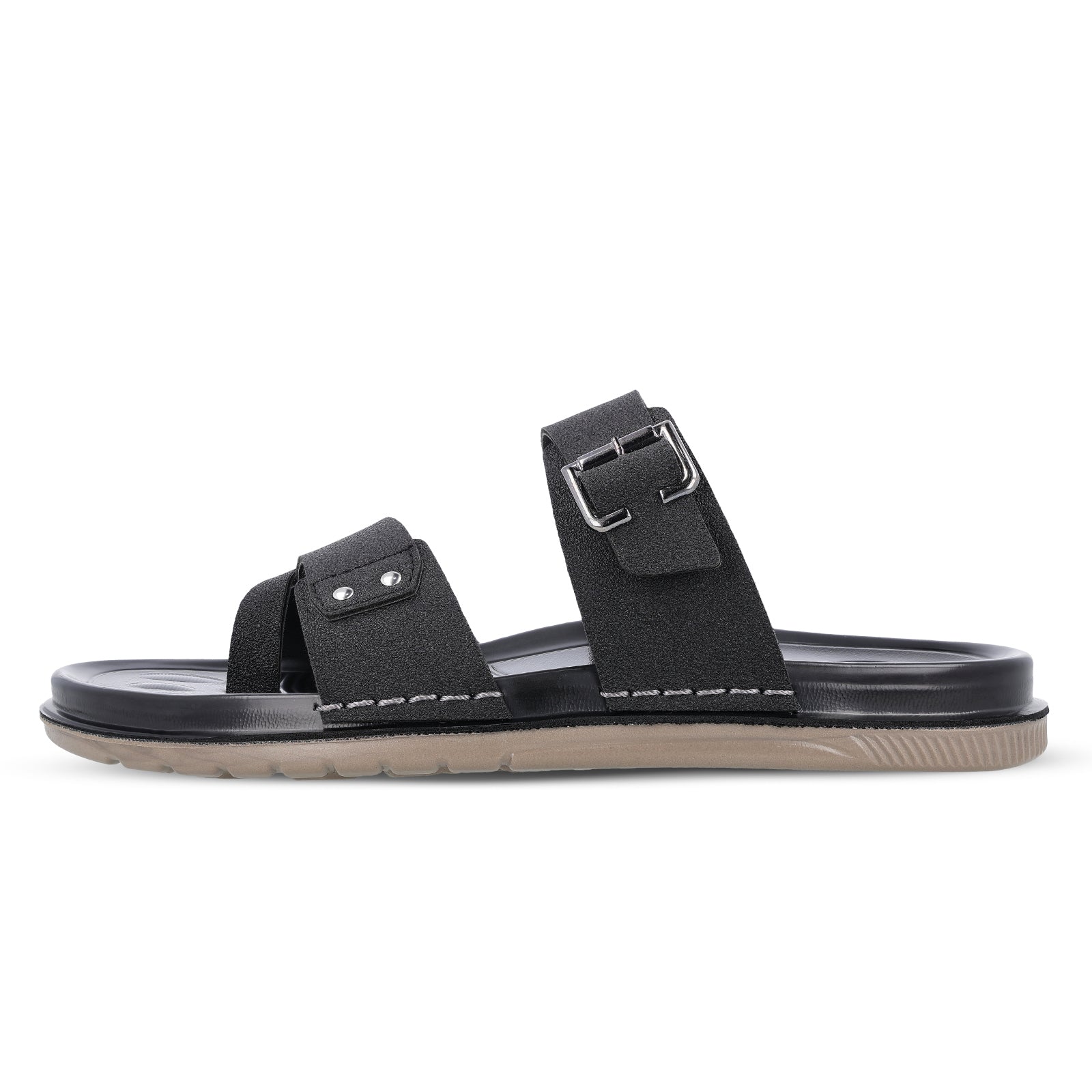 Men's Daily Wear Comfort Sandals - WGP53089 Black