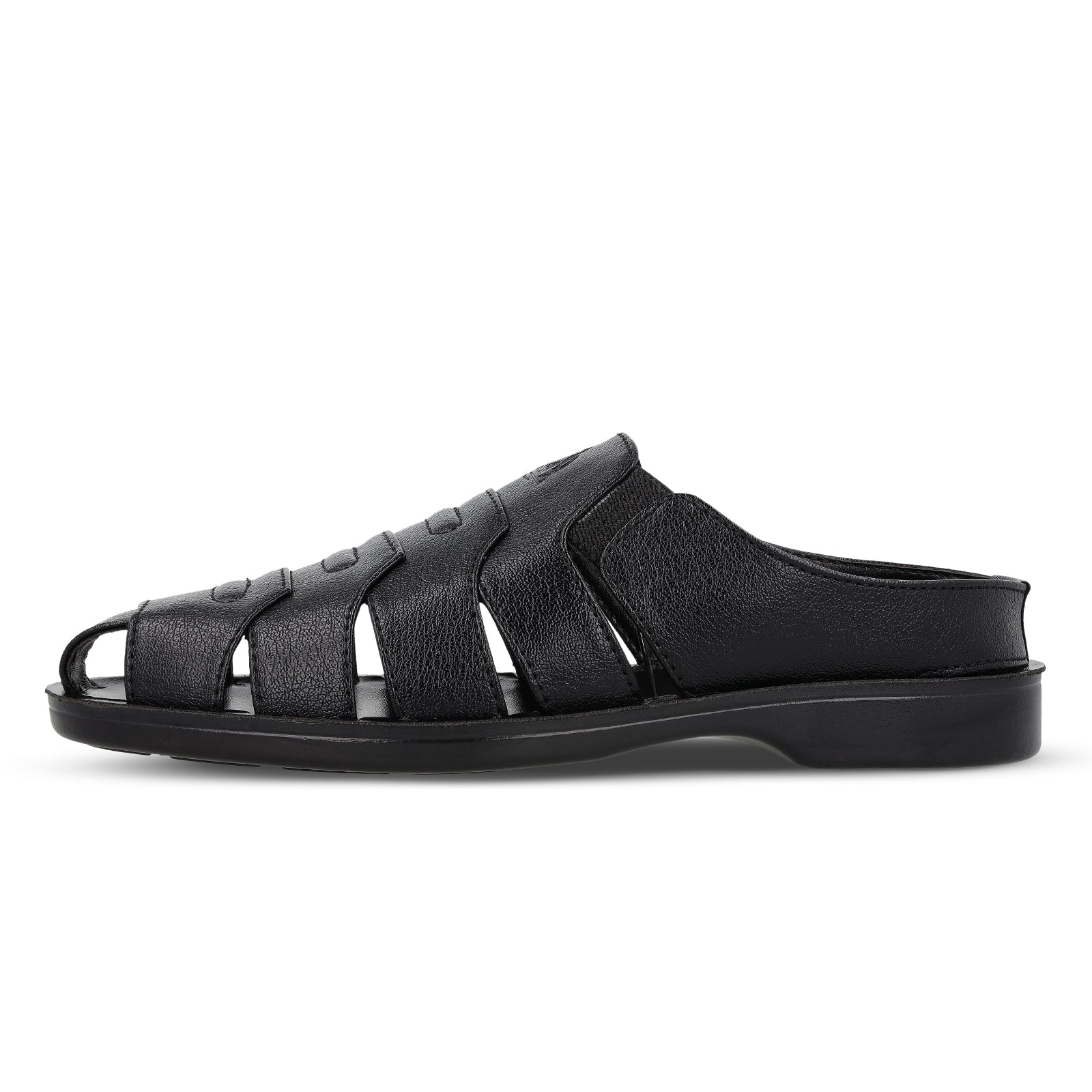 Men's Roman Sandals - WG5674 Black