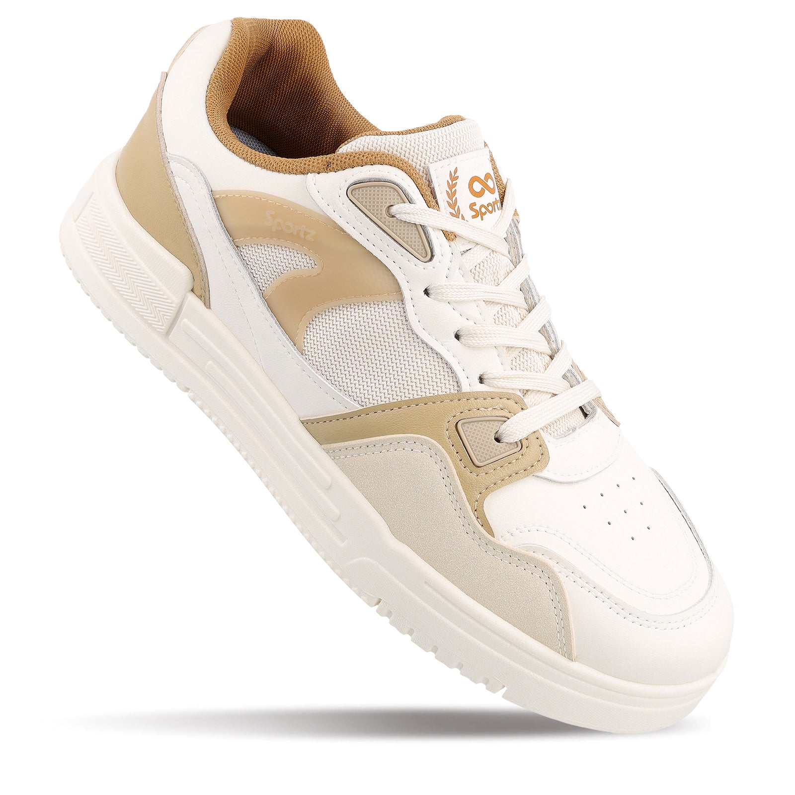Men's Sports Sneakers - WY3499 White Beige