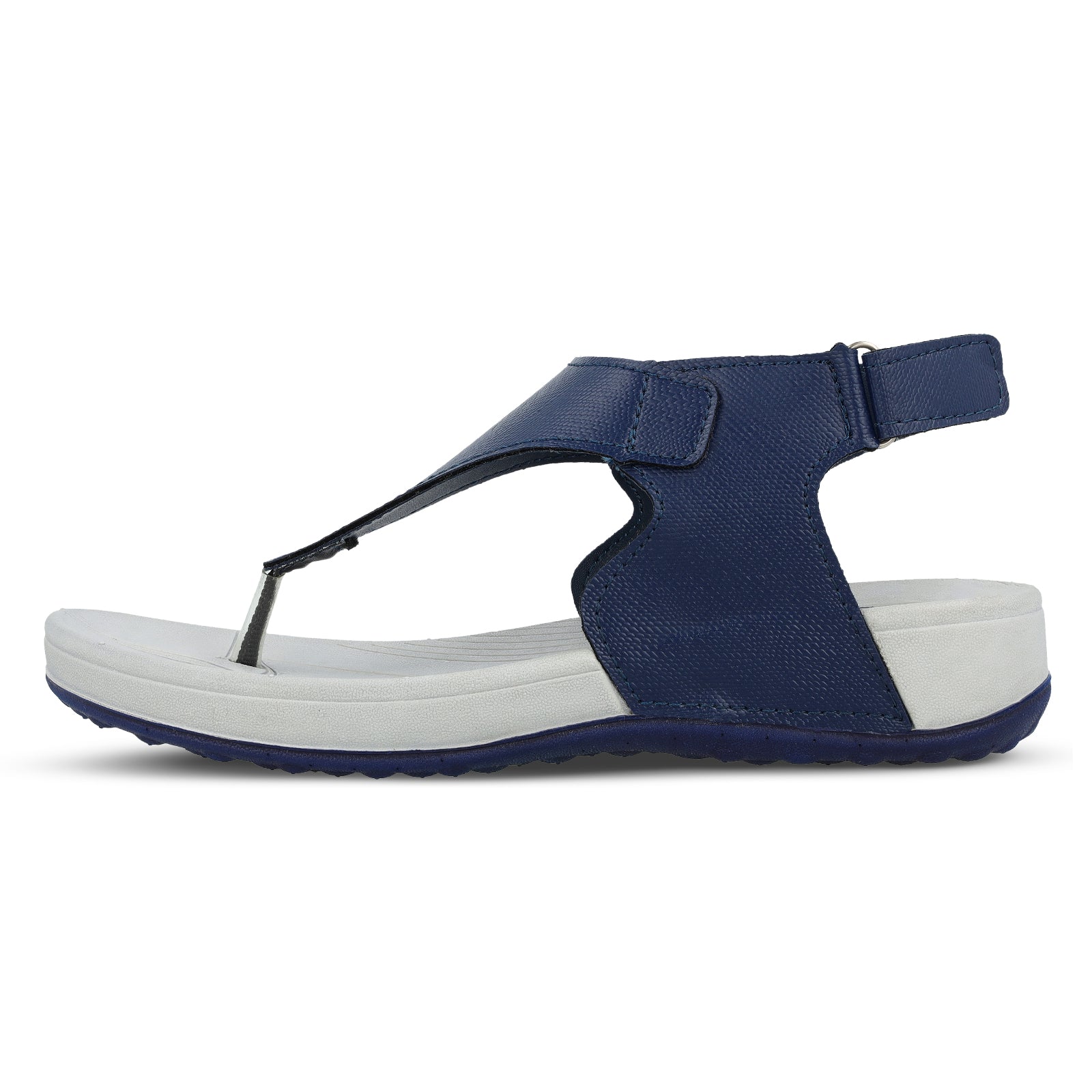 ME & I Women's Flip-Flop - MI97096 Navy Blue