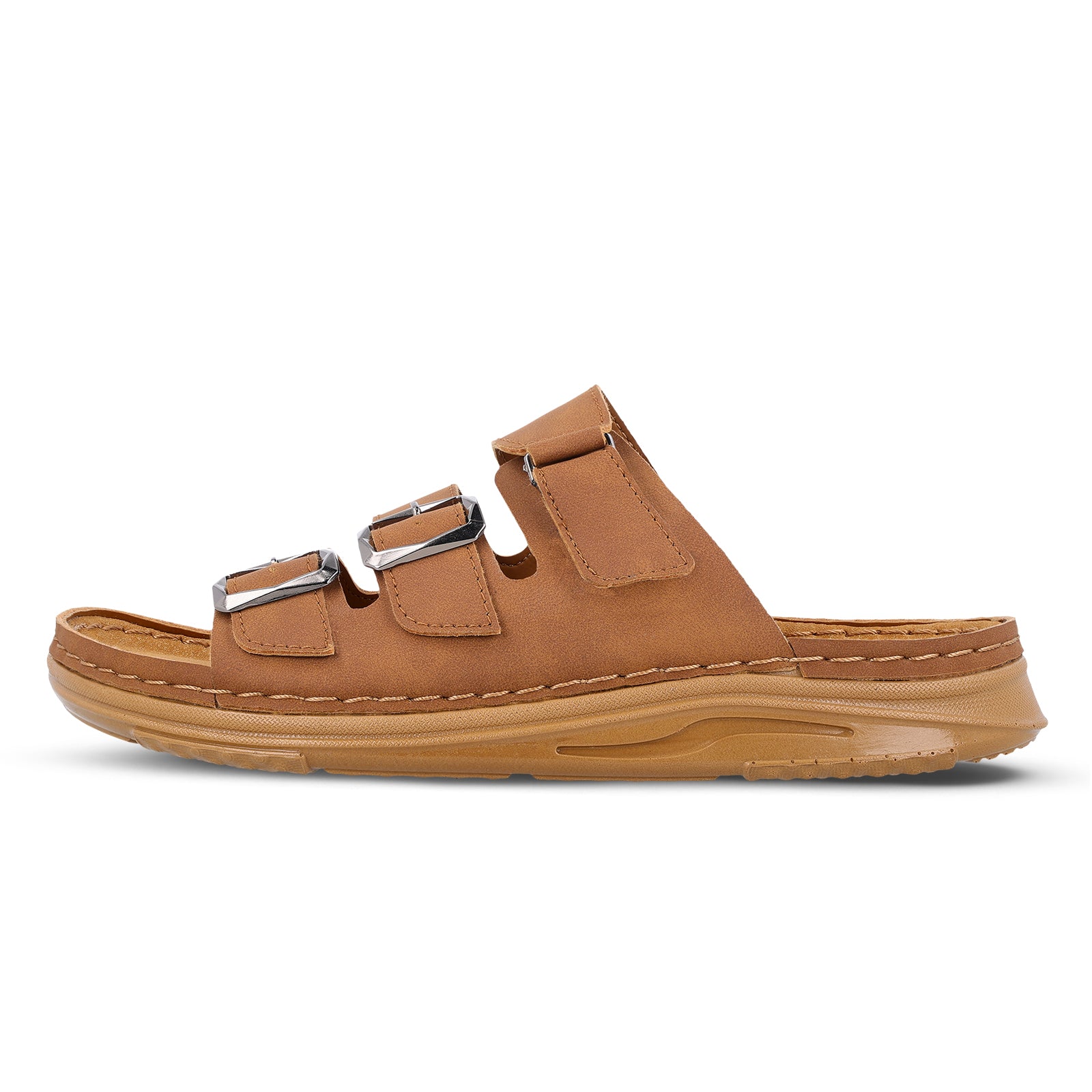 Men's Daily Wear Comfort Sandals - WGP53053 Tan