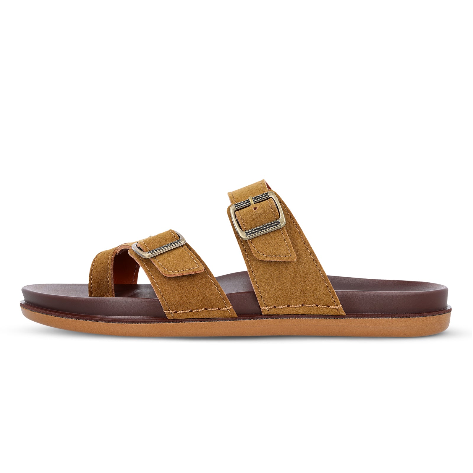 Men's Daily Wear Comfort Sandals - WE1362 Camel