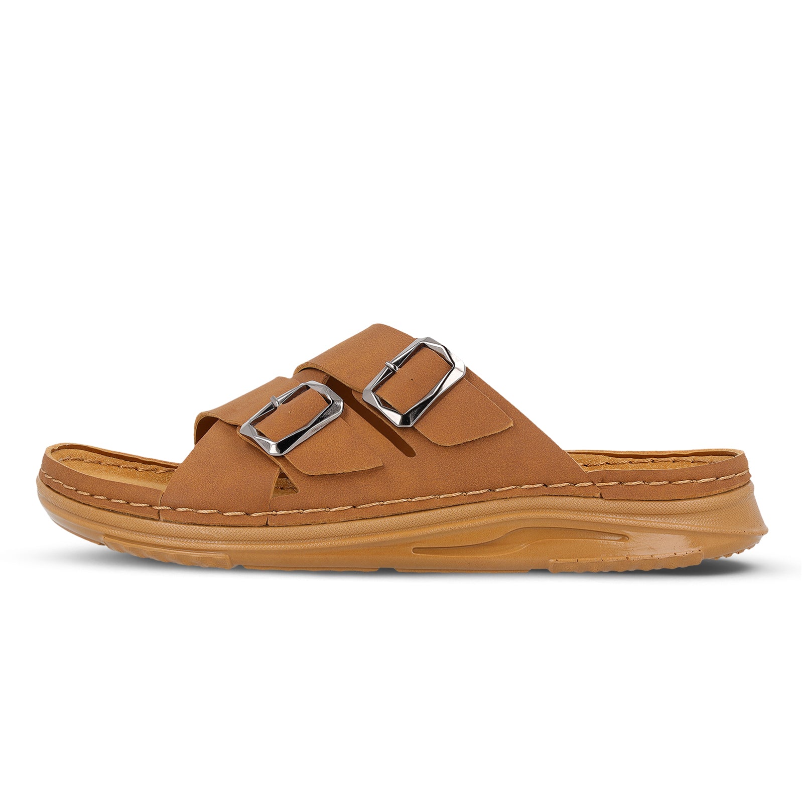 Men's Daily Wear Comfort Sandals - WGP53052 Tan