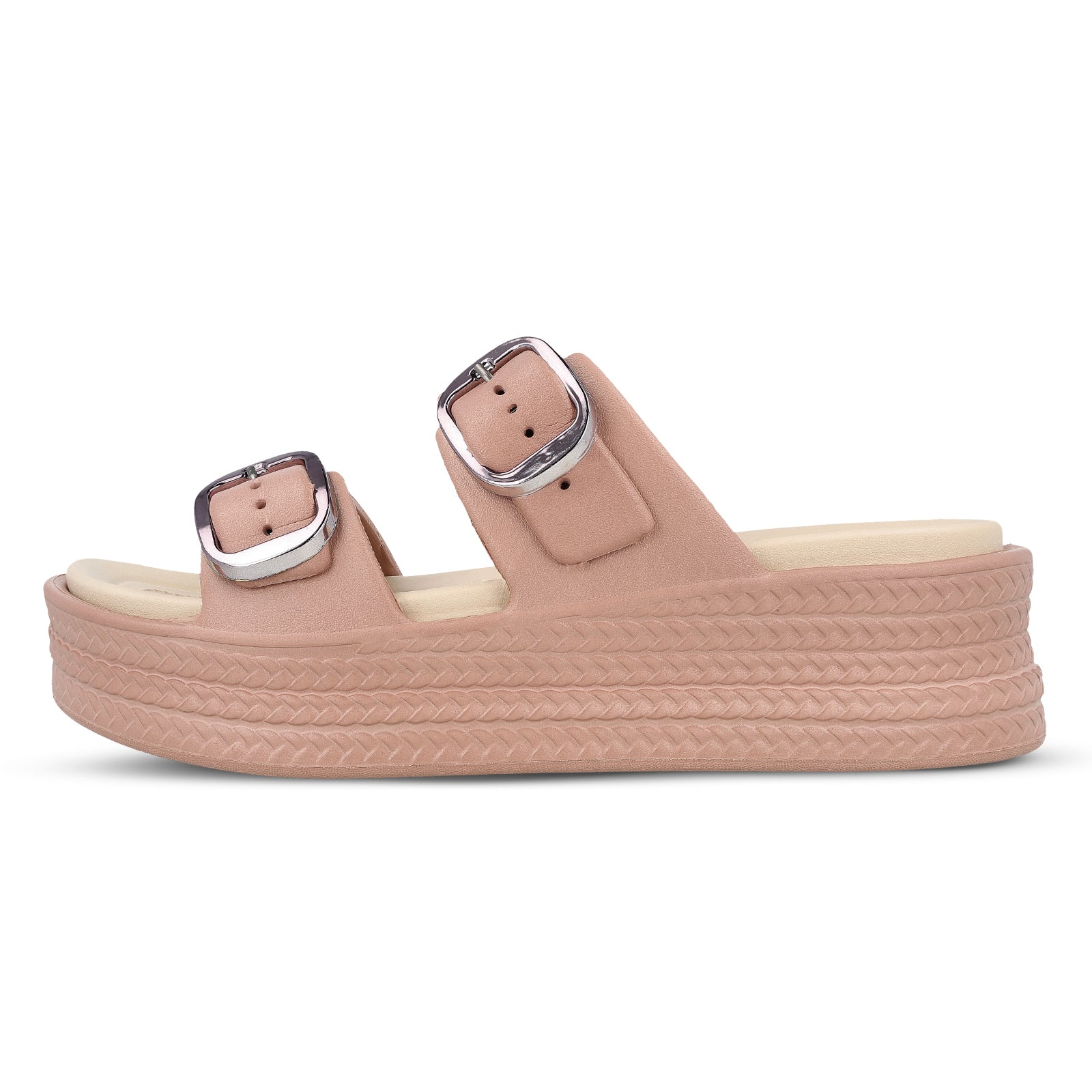Women's Daily Wear Sandals - FLR43104 Peach
