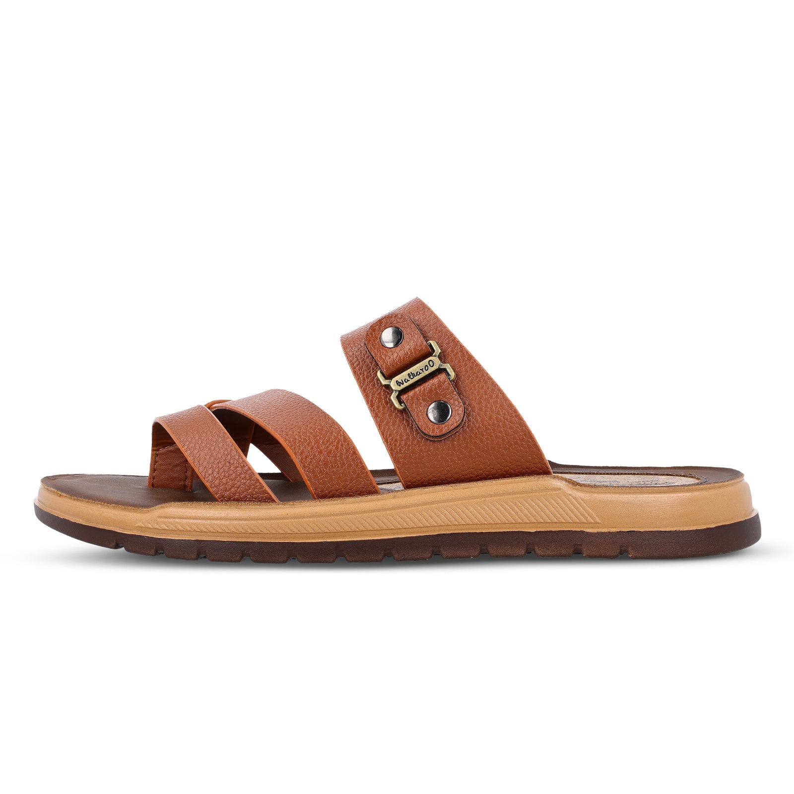 Men's Daily Wear Comfort Sandals - WGP53092 Tan