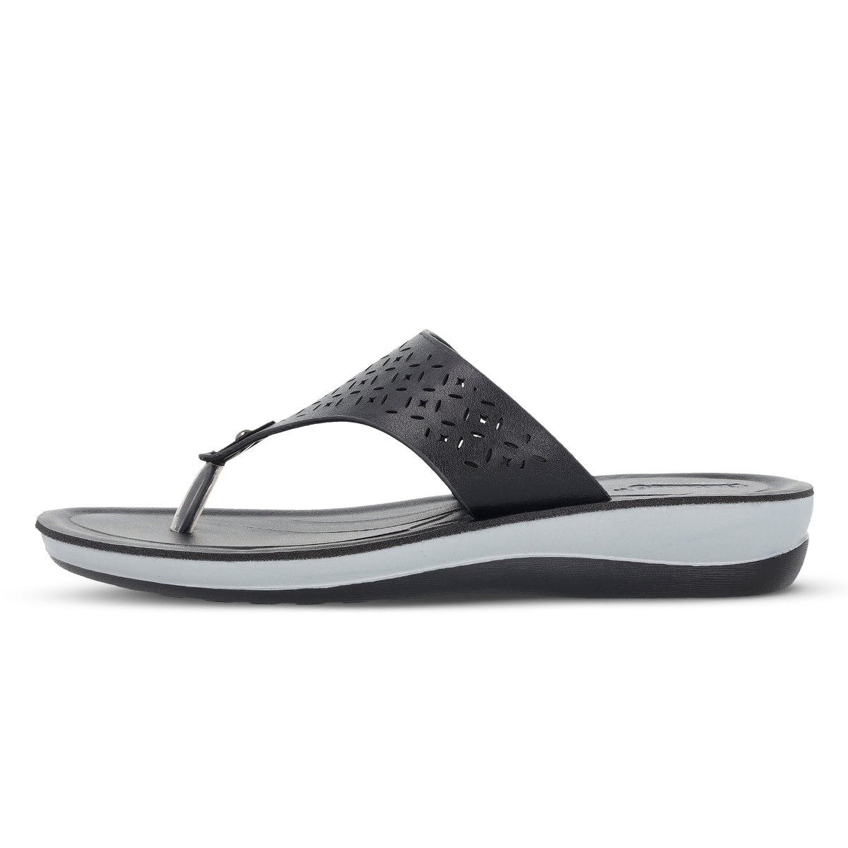Women's Daily Wear Sandal -WLP71255 Black