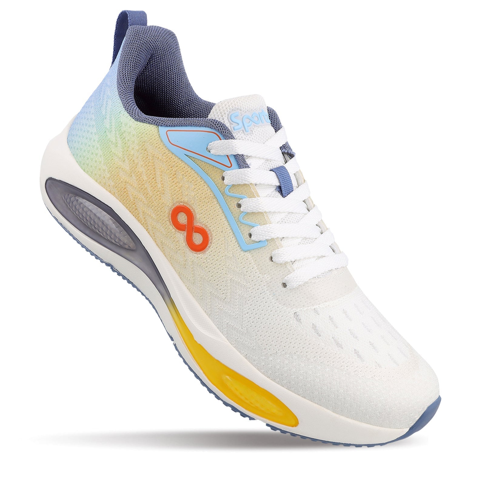 TOMAX Men's Lace-up Sports Shoes - WS9159 Sky Orange