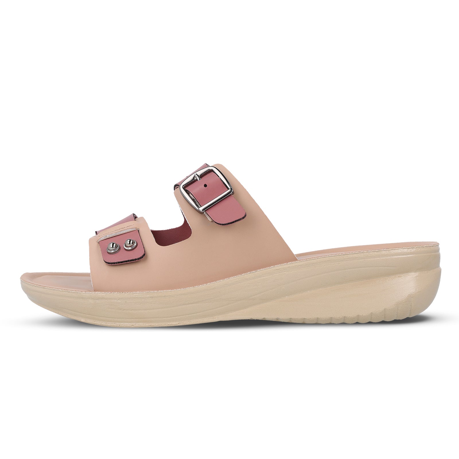 Women's Daily Wear Sandal - WLR74019 Dusty Rose