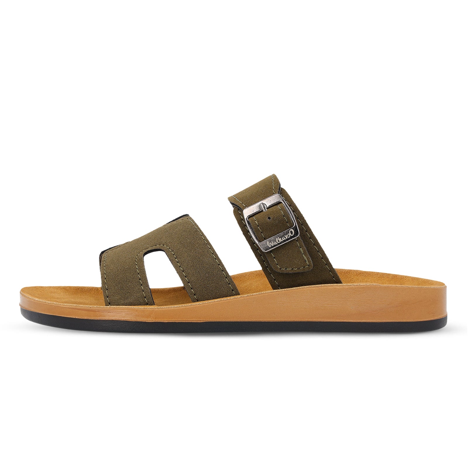 Women's Daily Wear Sandals - WLP72009 Olive Beige