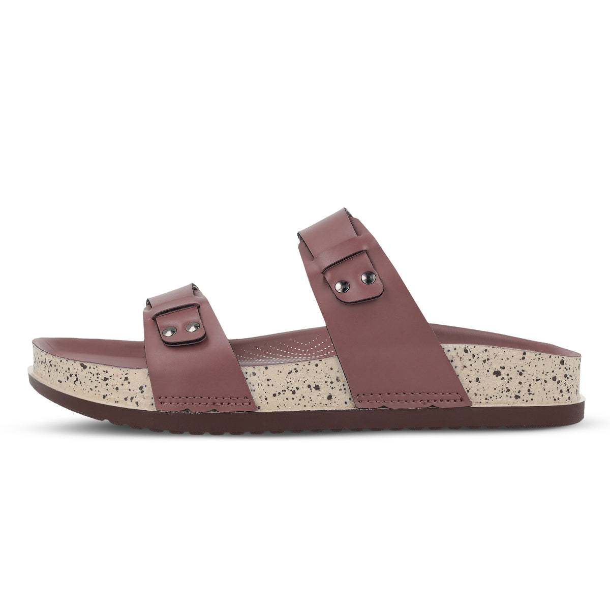 Women's Comfort Sandals - WLP74063 Crushed Berry