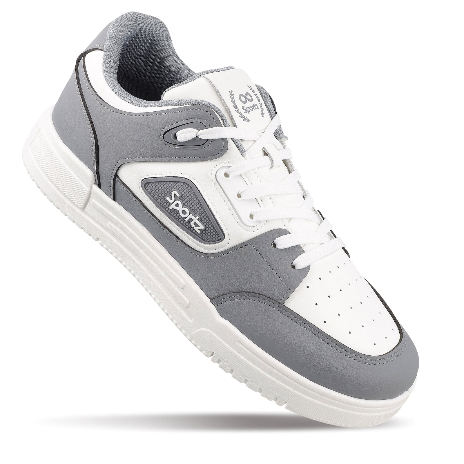 Men's Sports Sneakers - SGE24001 White Grey