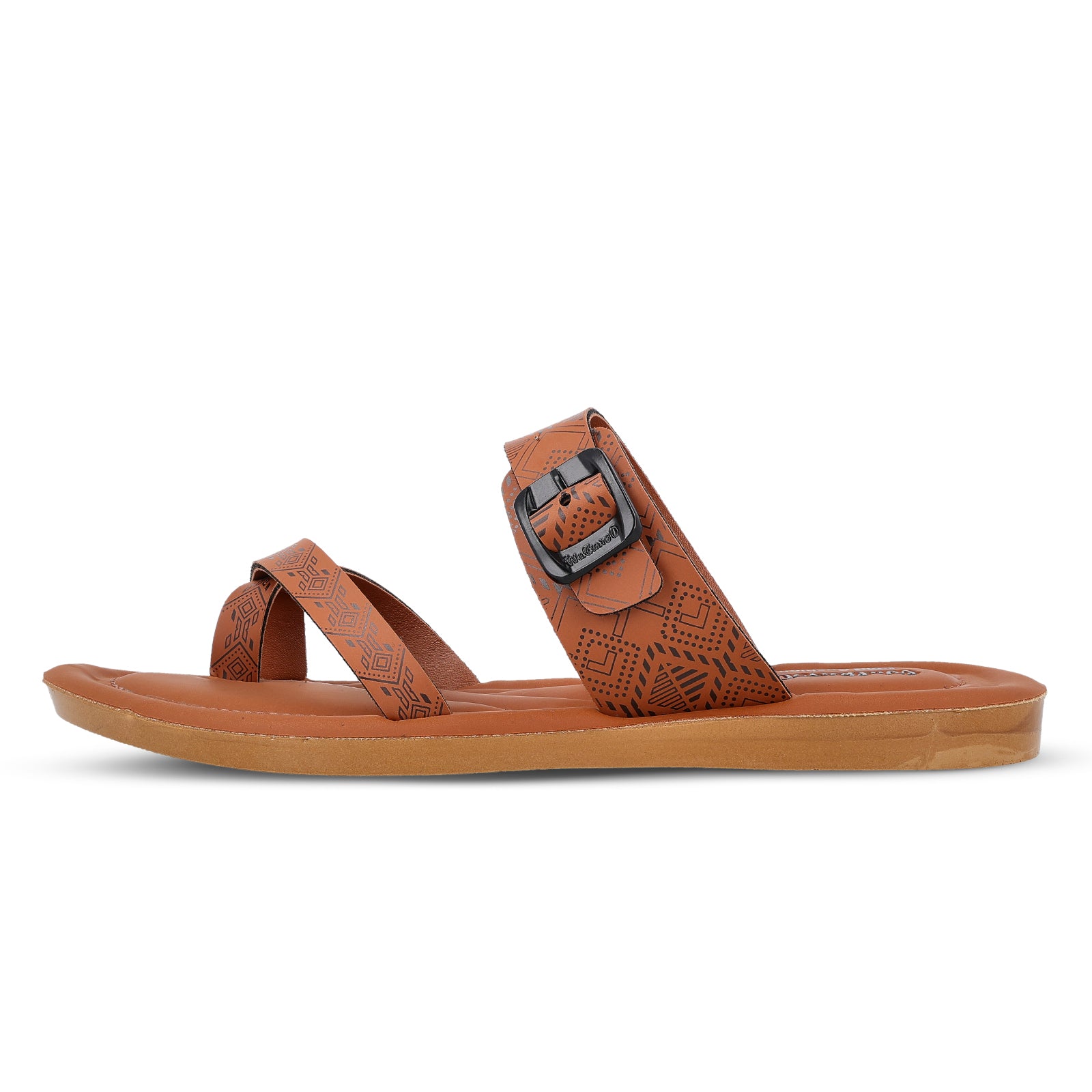 Women's Daily Wear Sandals - WLR72028 Brown