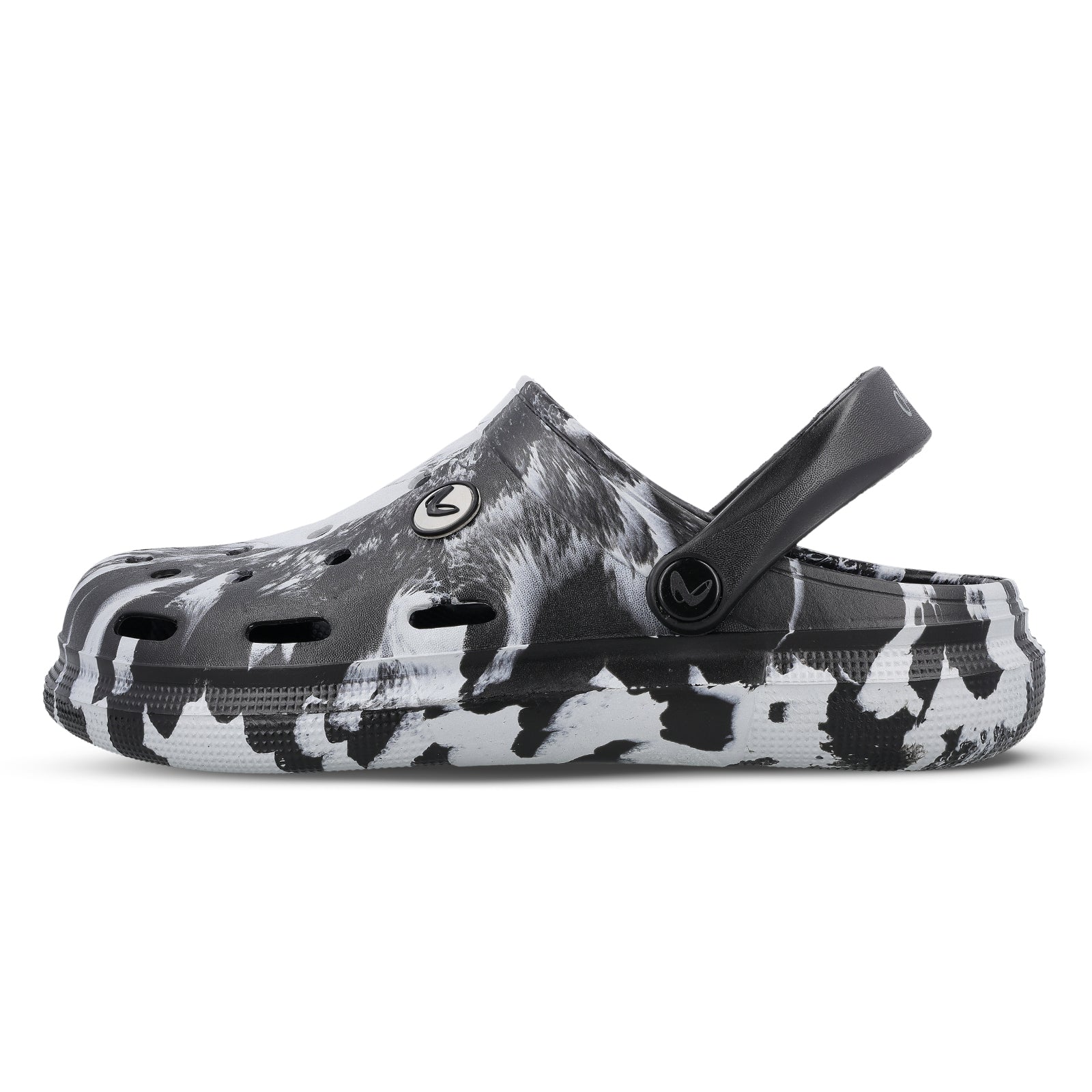 Men's Clogs  -  WC8778 Grey Black