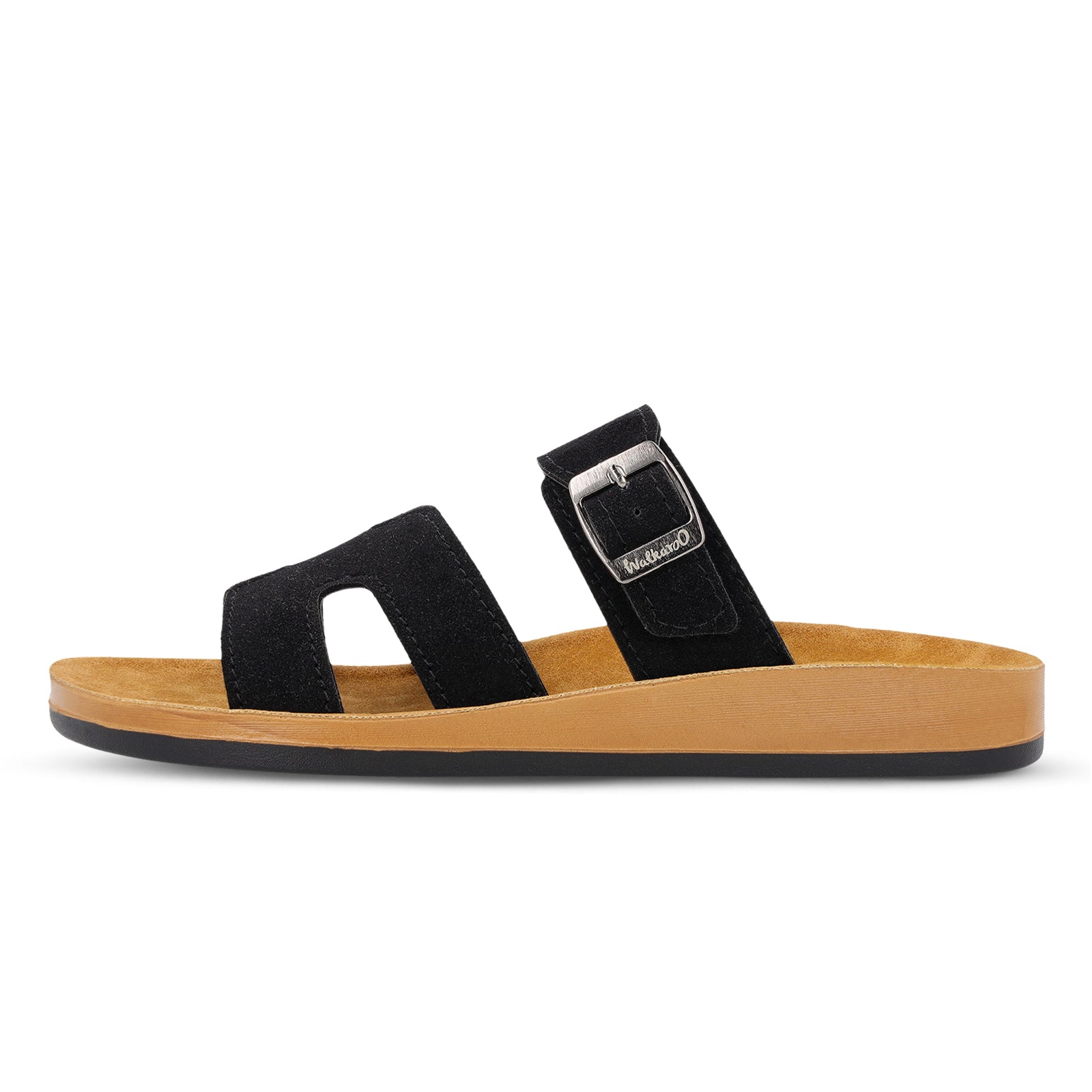 Women's Daily Wear Sandals - WLP72009 Black Beige