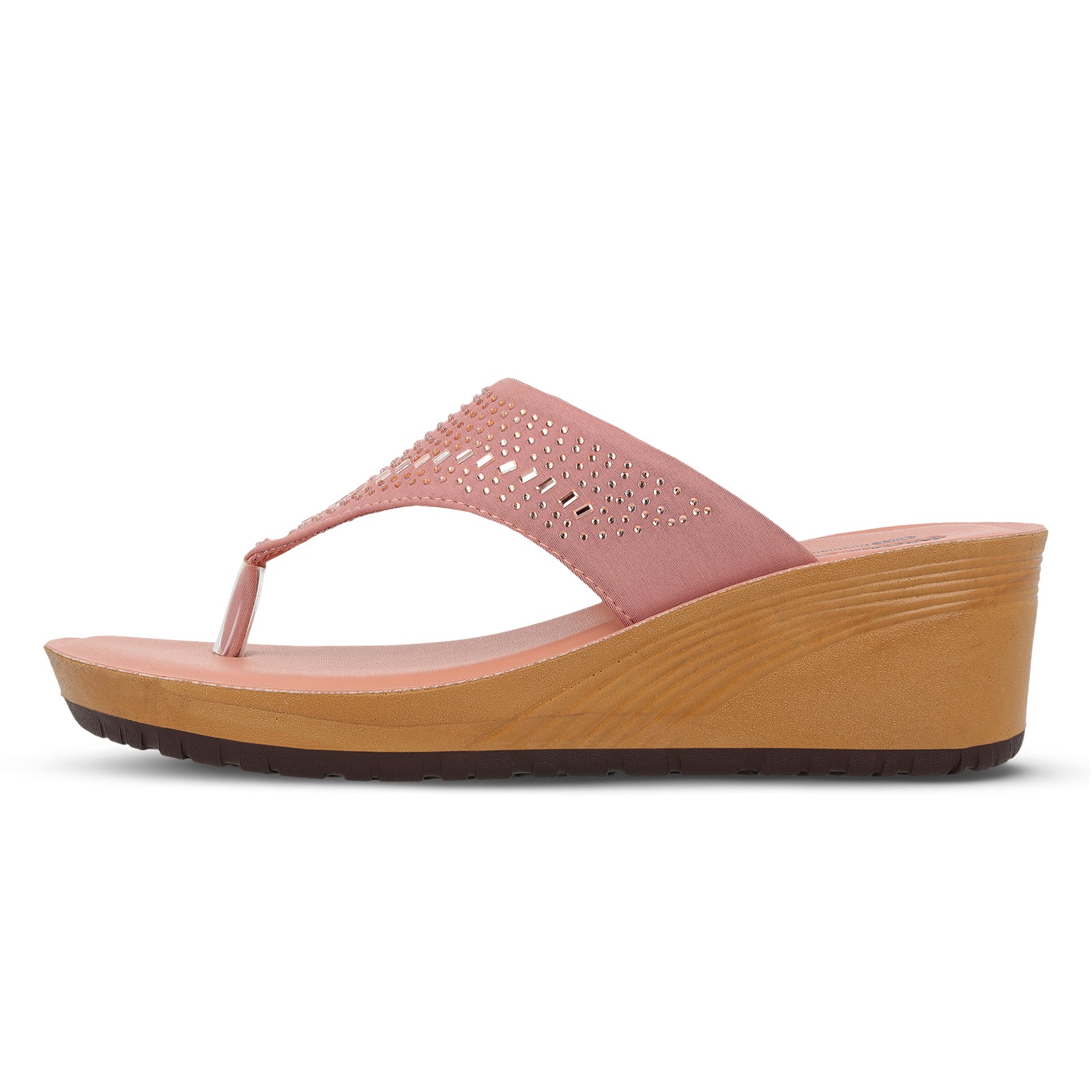Sparkles Women's Daily Wear Sandal - WE2026 Peach