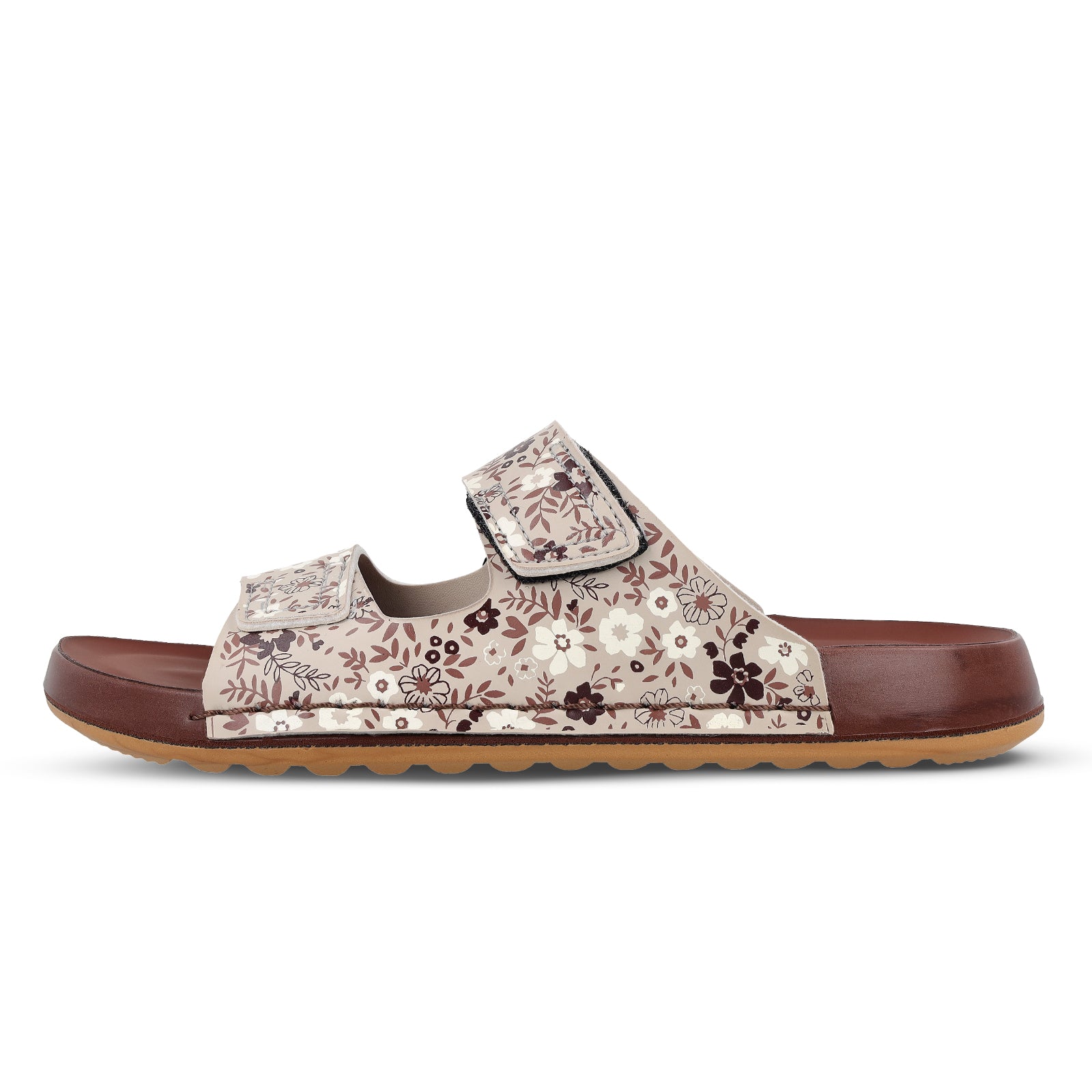 Women's Daily Wear Comfort Sandals - WLP74041 Brown