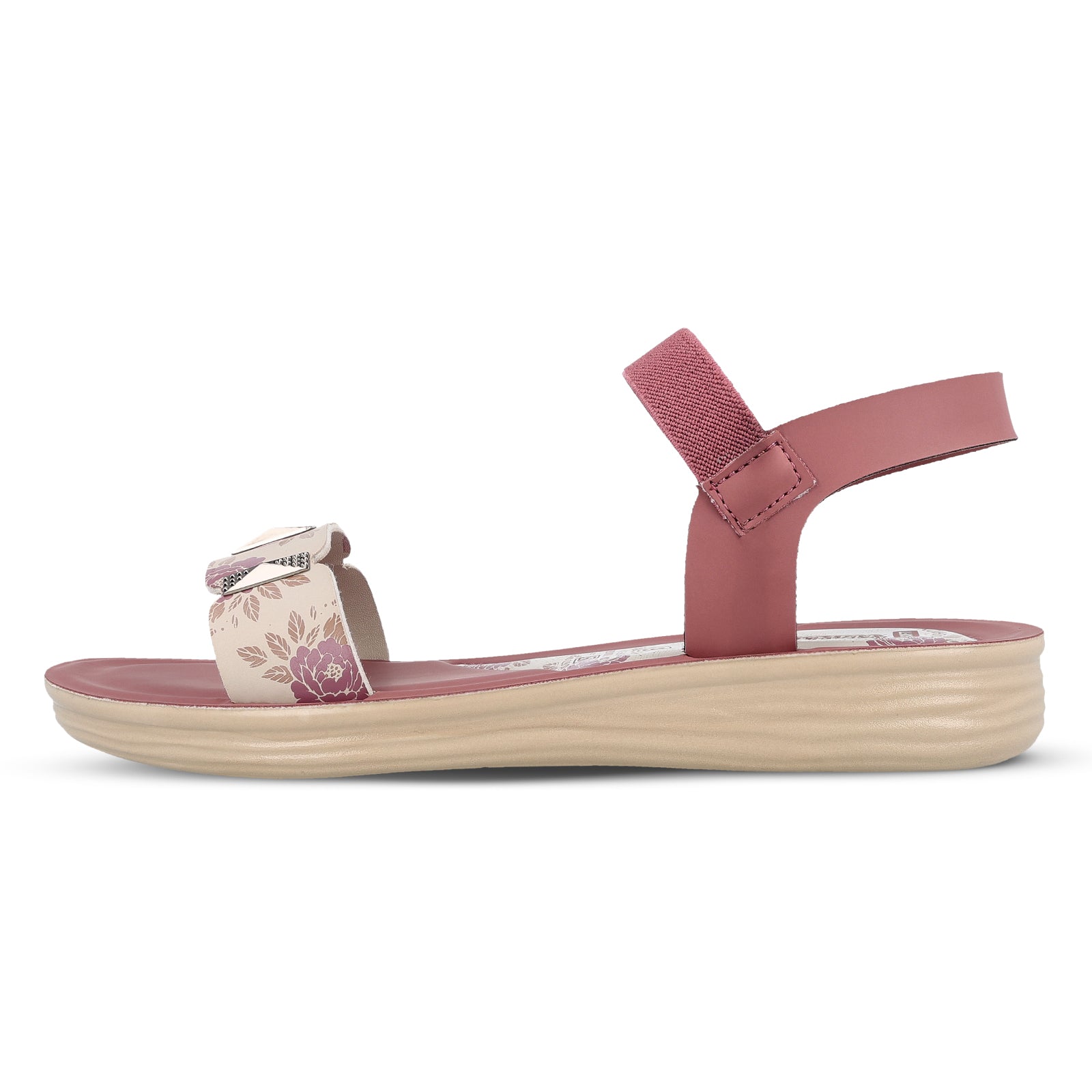 Women's Daily Wear Sandals - WLR77035 Dusty Rose