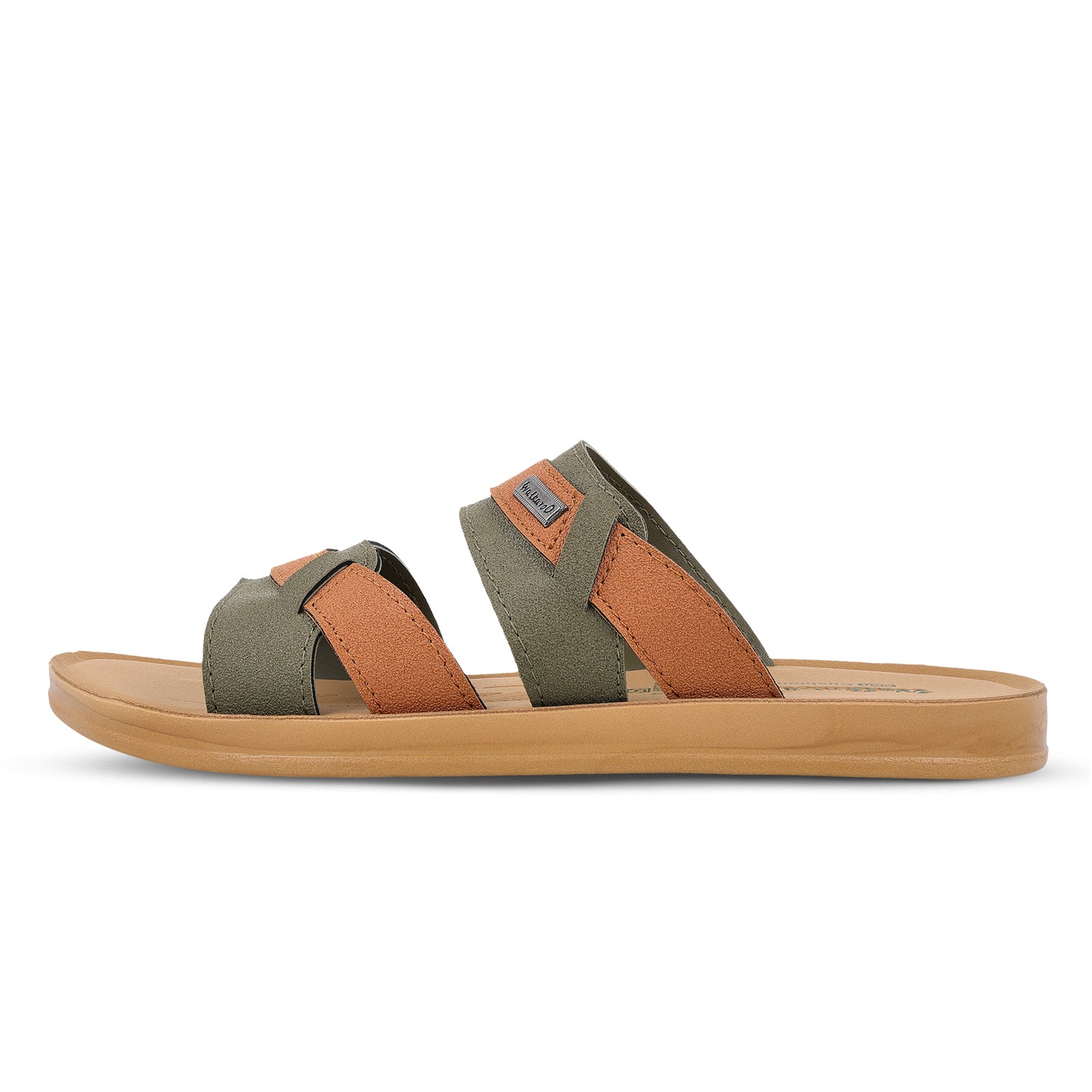 Men's Daily Wear Comfort Sandals - WGB53064 Olive Tan