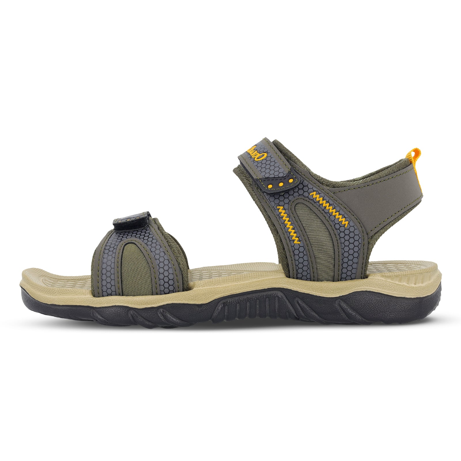 Men Sports Sandals - WGR15018 Olive Yellow