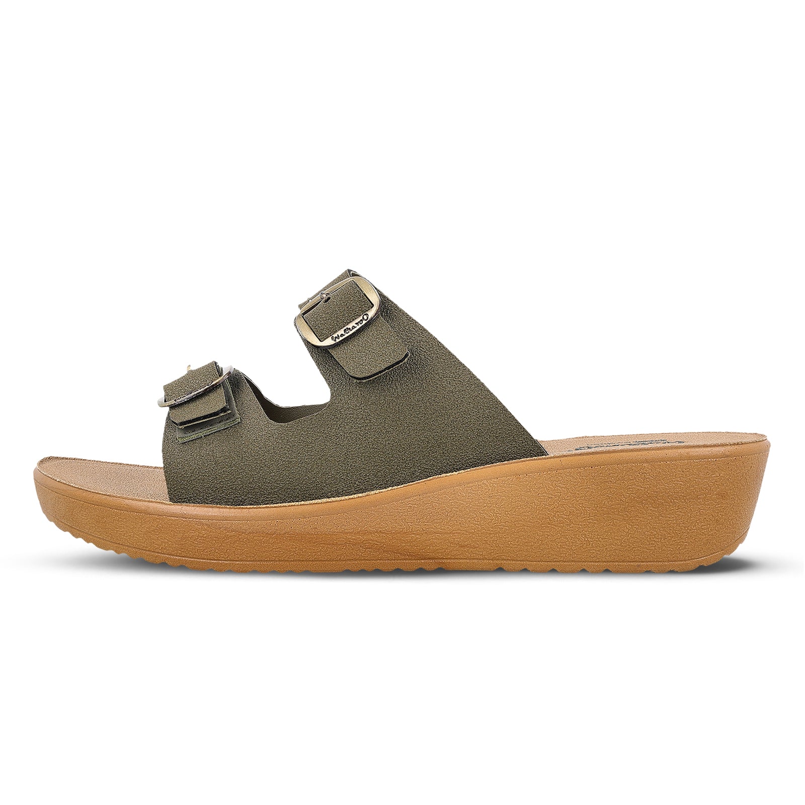 Women's Daily Wear Sandals - WLR74005 Olive