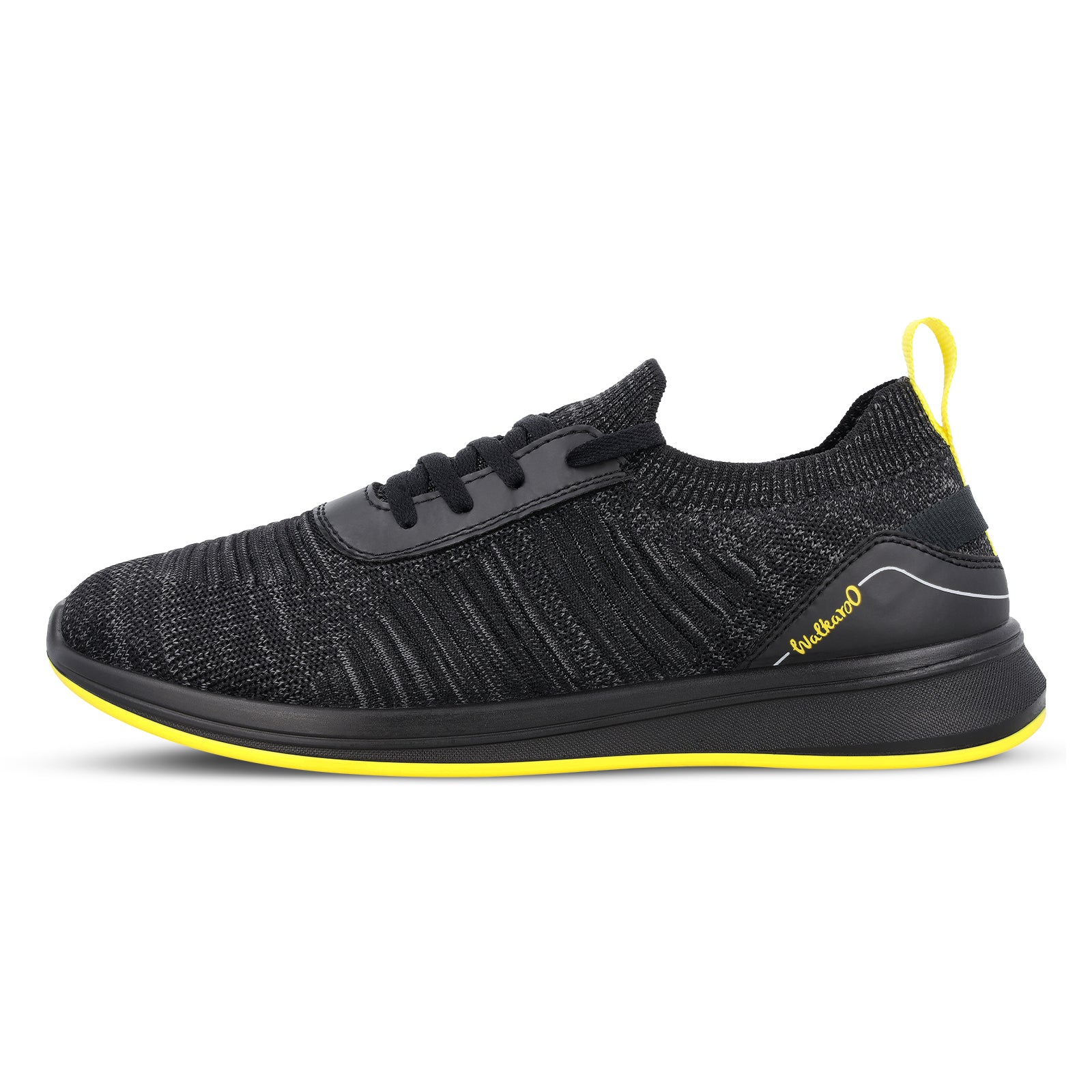 Buy Black Yellow Men's Walking and Washable Shoes XS9772 Online at