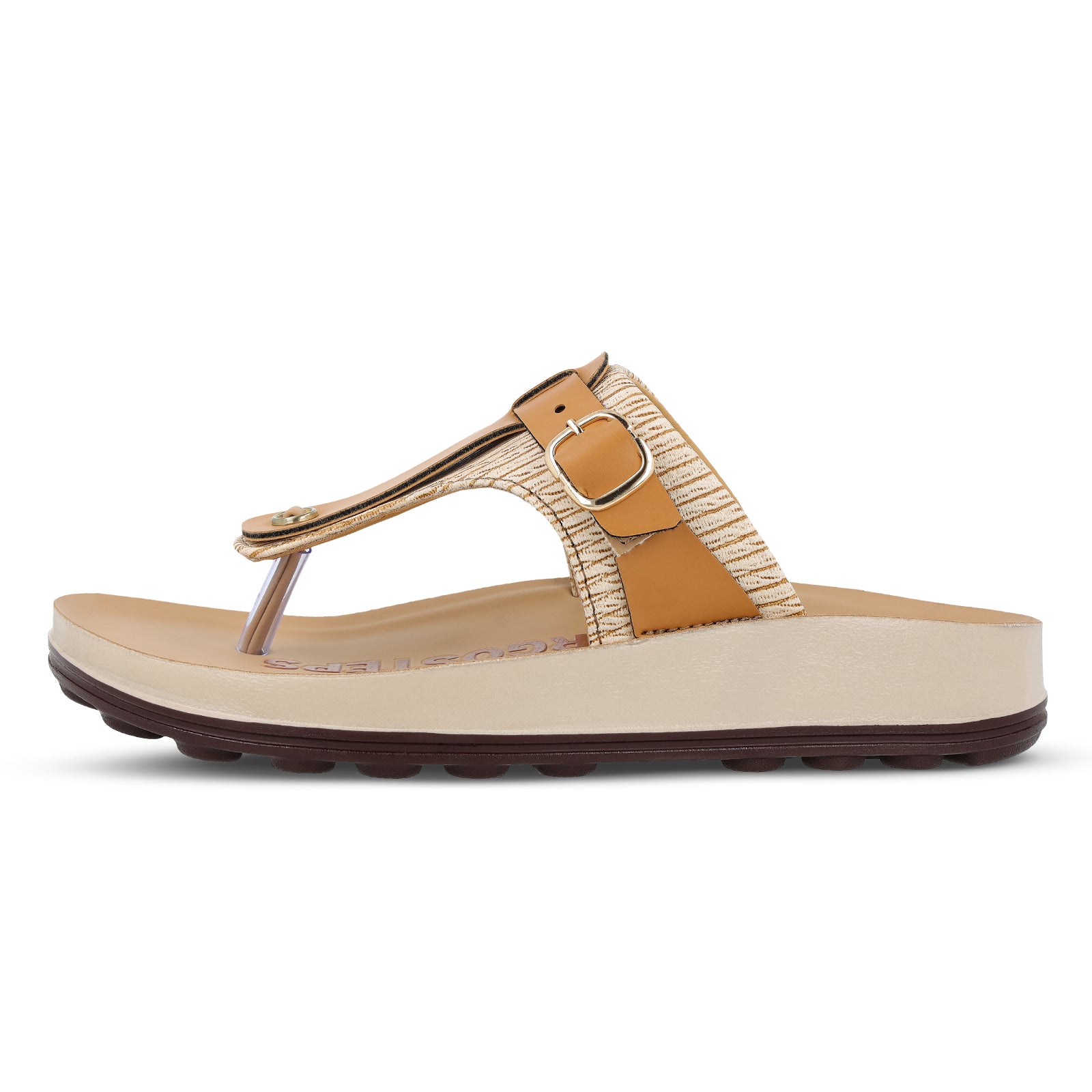 Women's Daily Wear Sandals - WLP71216 Cream