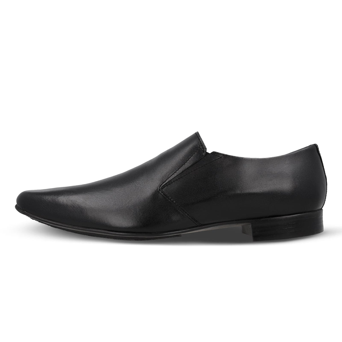 Men's Leather formals Shoes - WF6052 Black