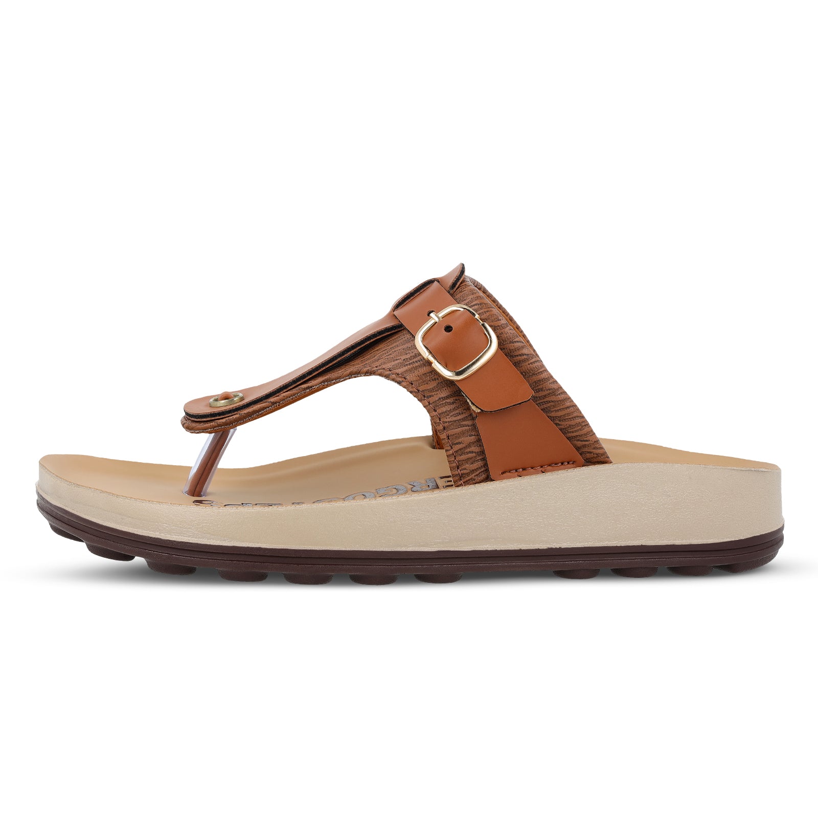 Women's Daily Wear Sandals - WLP71216 Brown