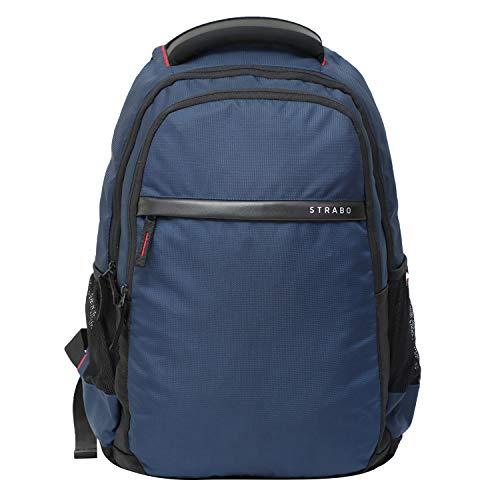 Strabo Moto Laptop Bag School & College Backpacks - Colour Blue 25L Water Resistant - Strabo