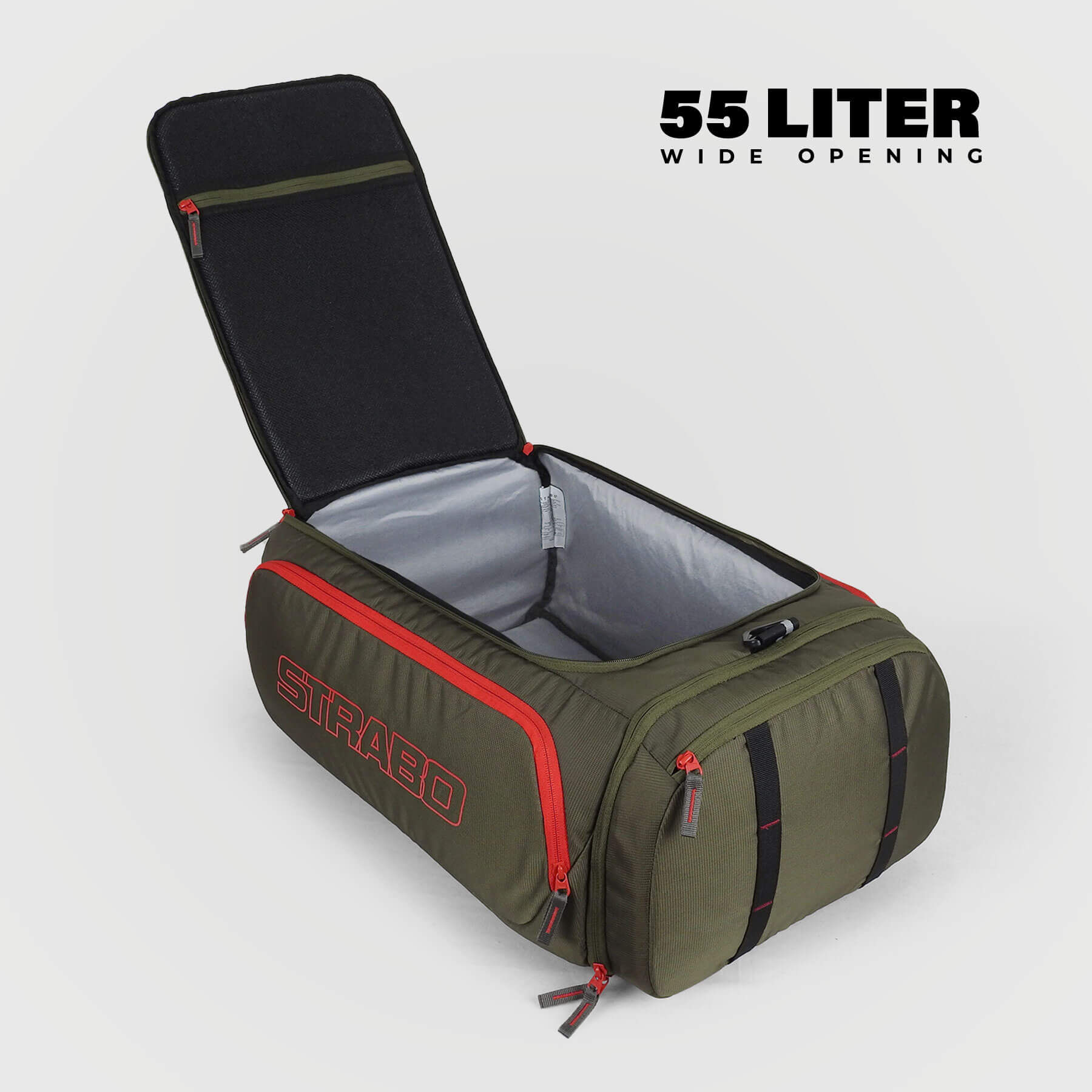 Camper 2-in-1 Duffel + Backpack - Olive