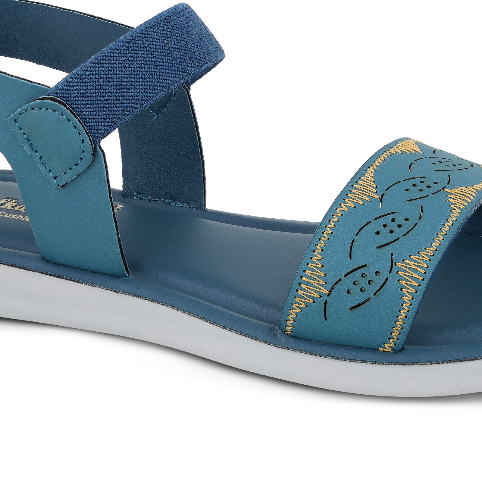 Women's Daily Wear Sandals - WLR77002 Peacock Blue
