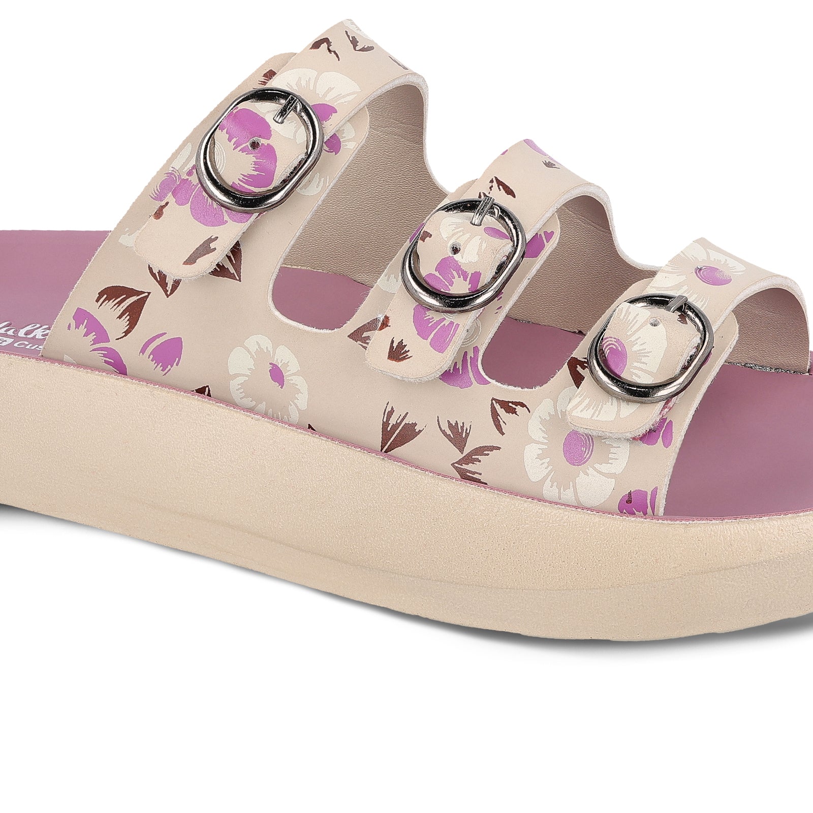 Women's Daily Wear Sandals - WLR74030 Mauve
