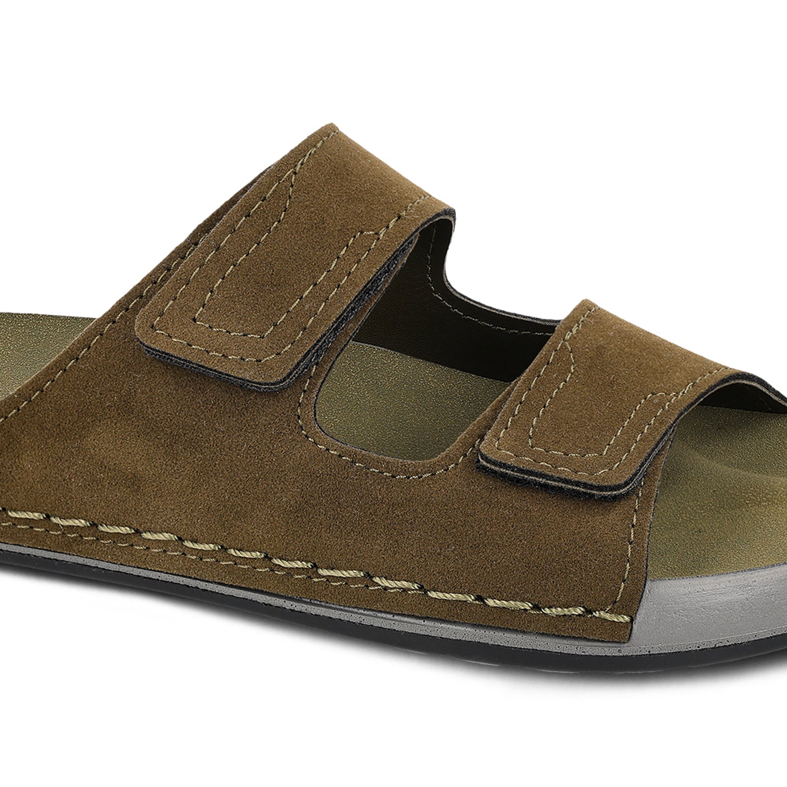 Women's Daily Wear Comfort Sandals - WLP74007 Olive