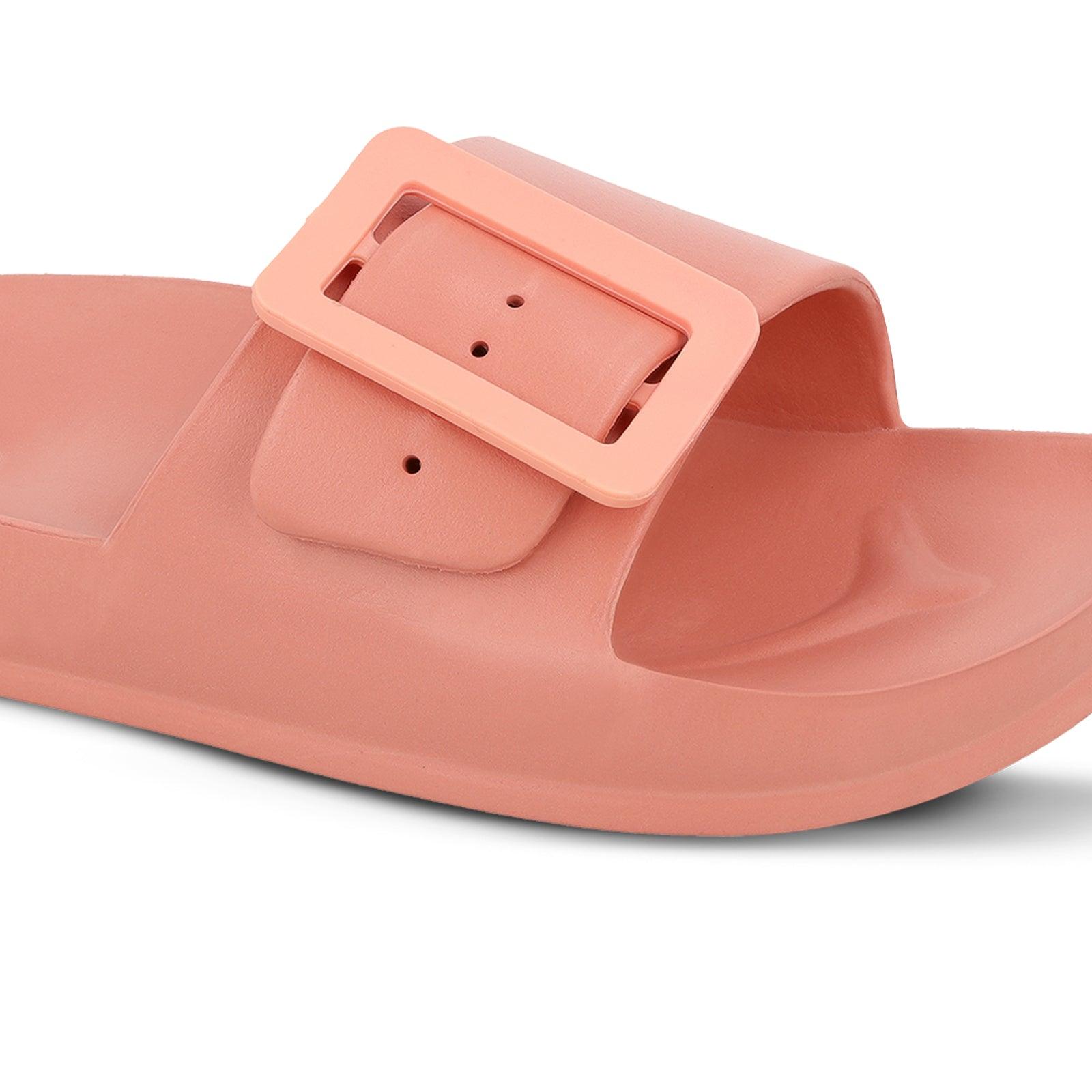 ME & I Womens Flip Flop - MI97094 Peach