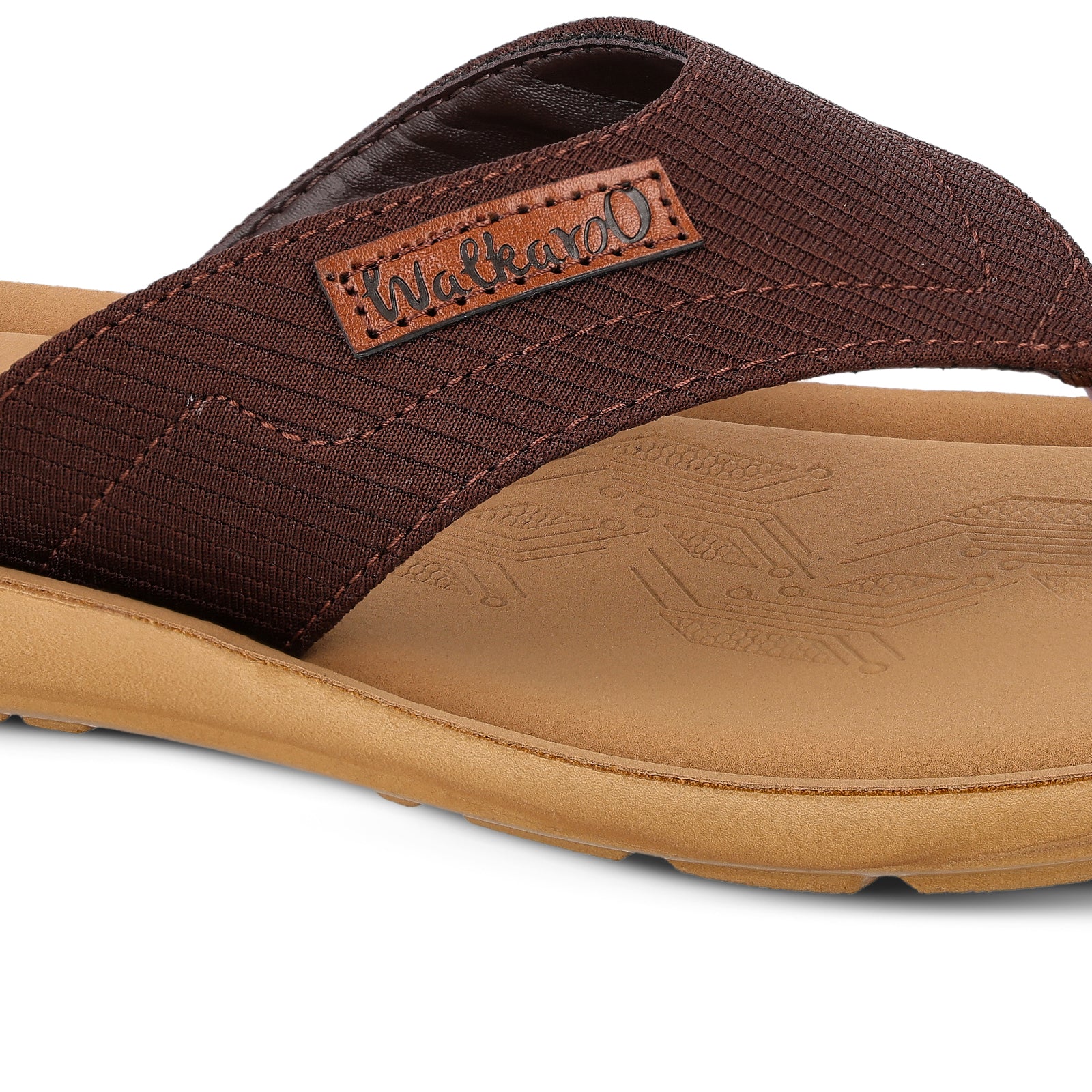 Men's Daily Wear Sandals - WGR50024 Brown