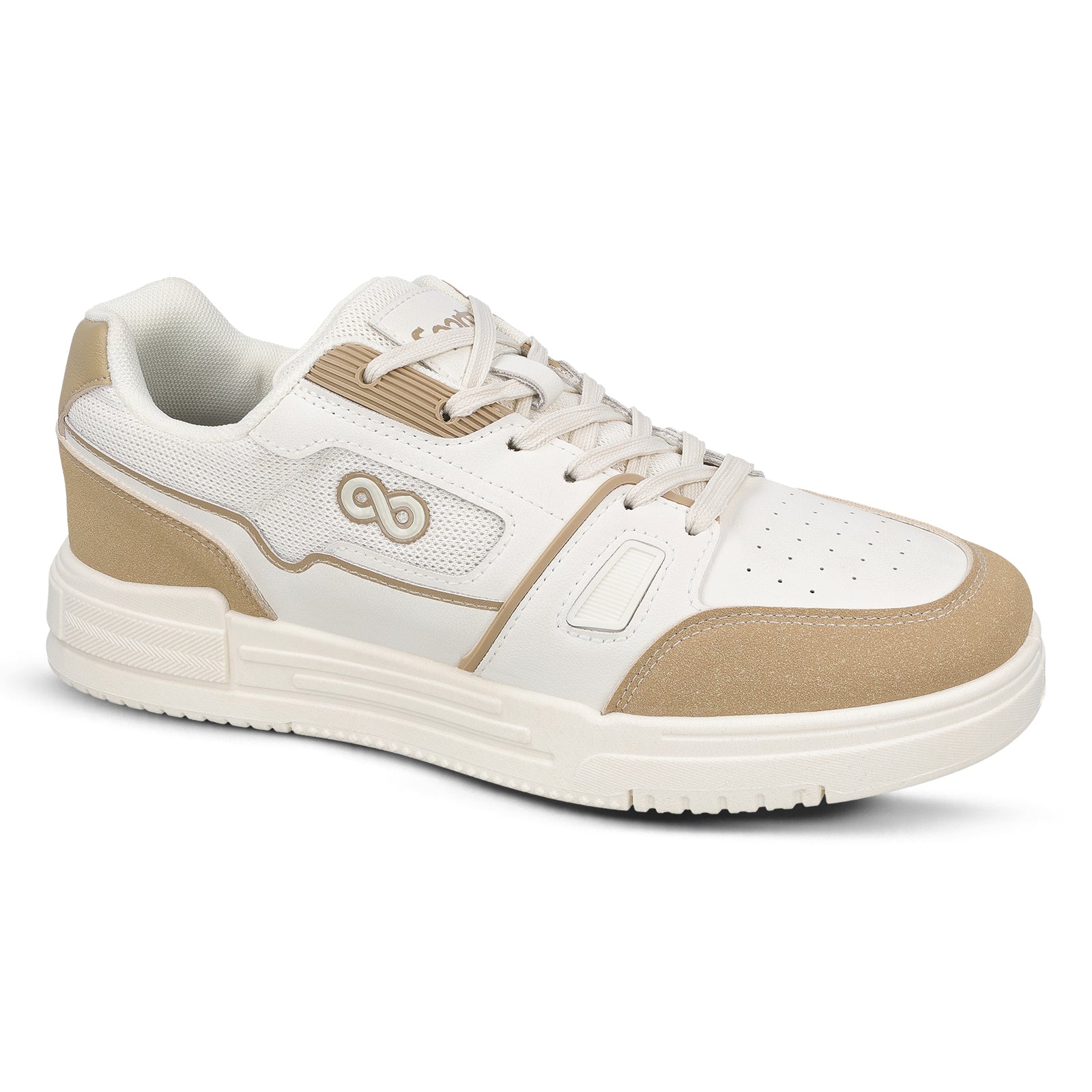 Men's Sports Sneakers - WY3489 White Beige